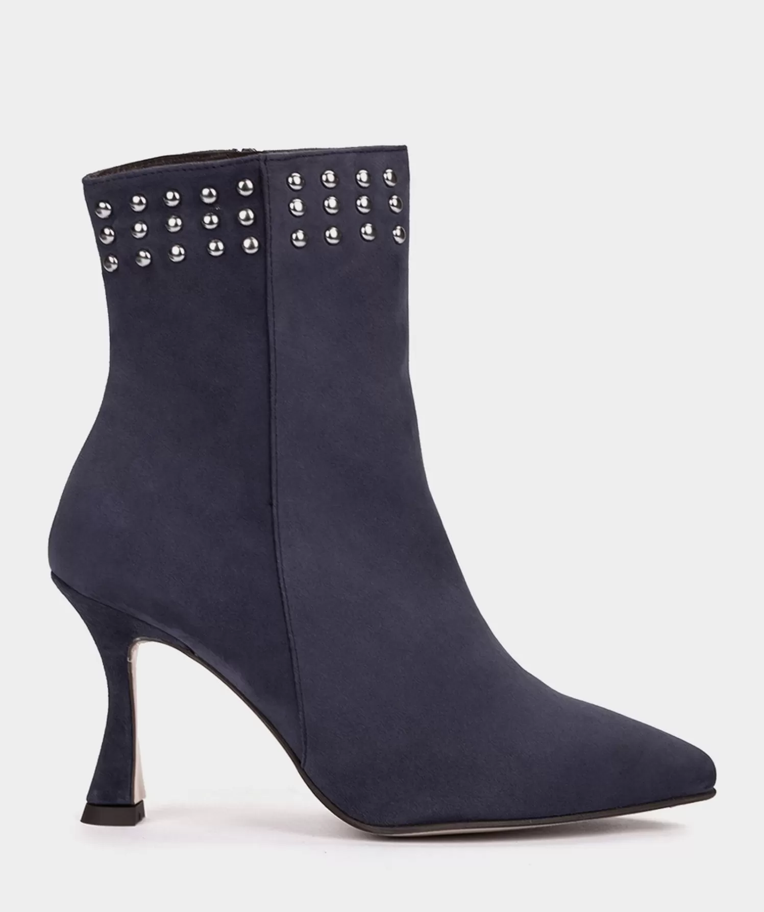 Ankle Boots | Pedro Miralles Ankle Boots Ankle Boots Made Of Navy Blue Suede With Heels