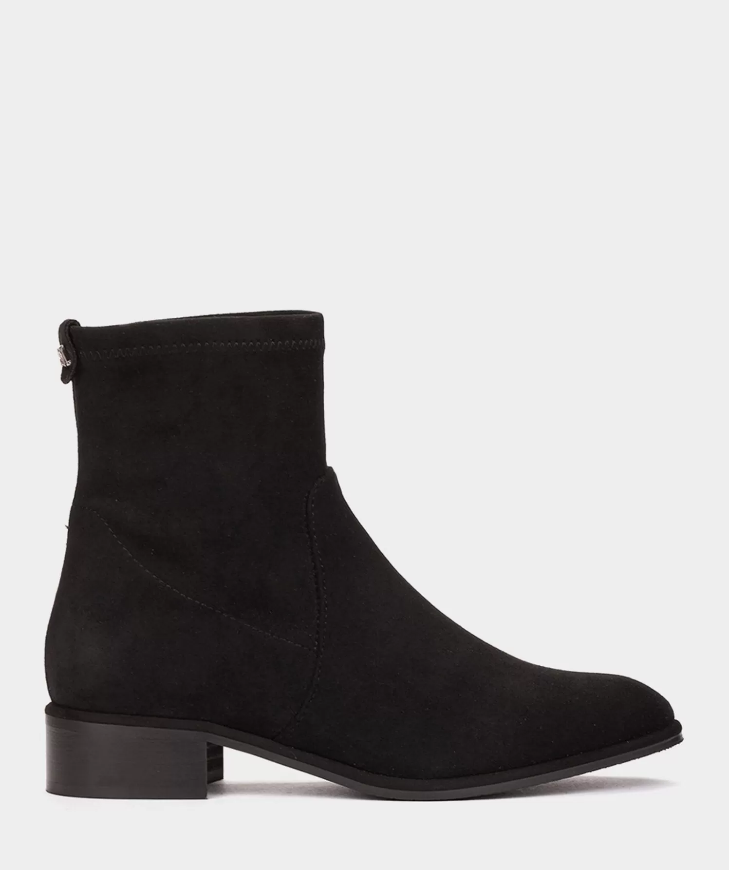 Ankle Boots | Pedro Miralles Ankle Boots Black Elasticated Vegan Leather Ankle Boots