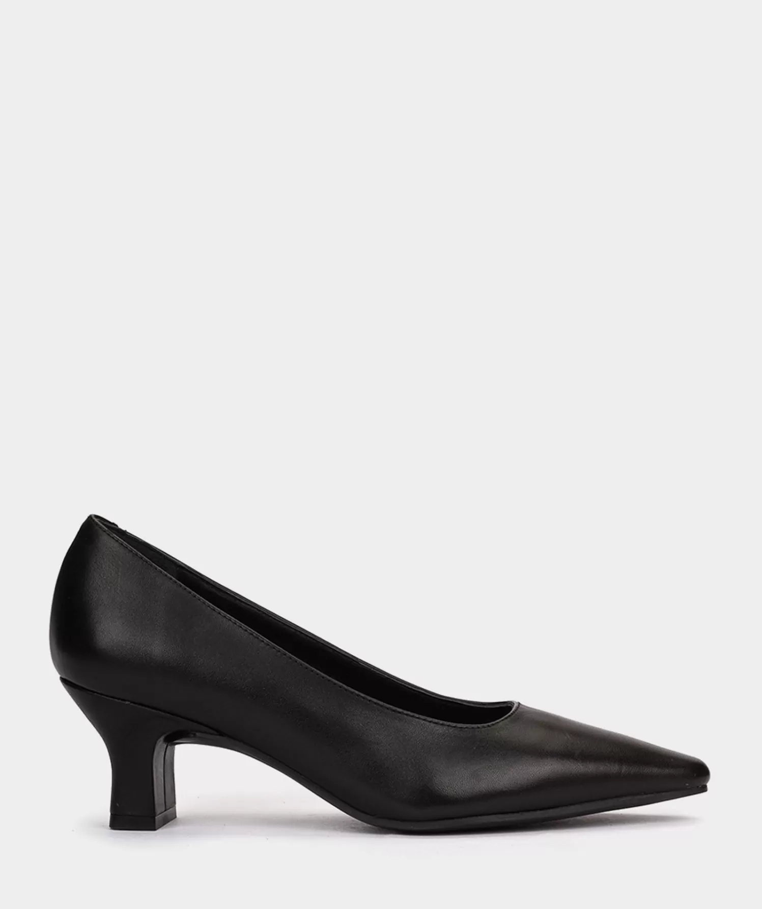 Pumps | Pedro Miralles Pumps Black Leather Pumps With Pointed Toe Heel