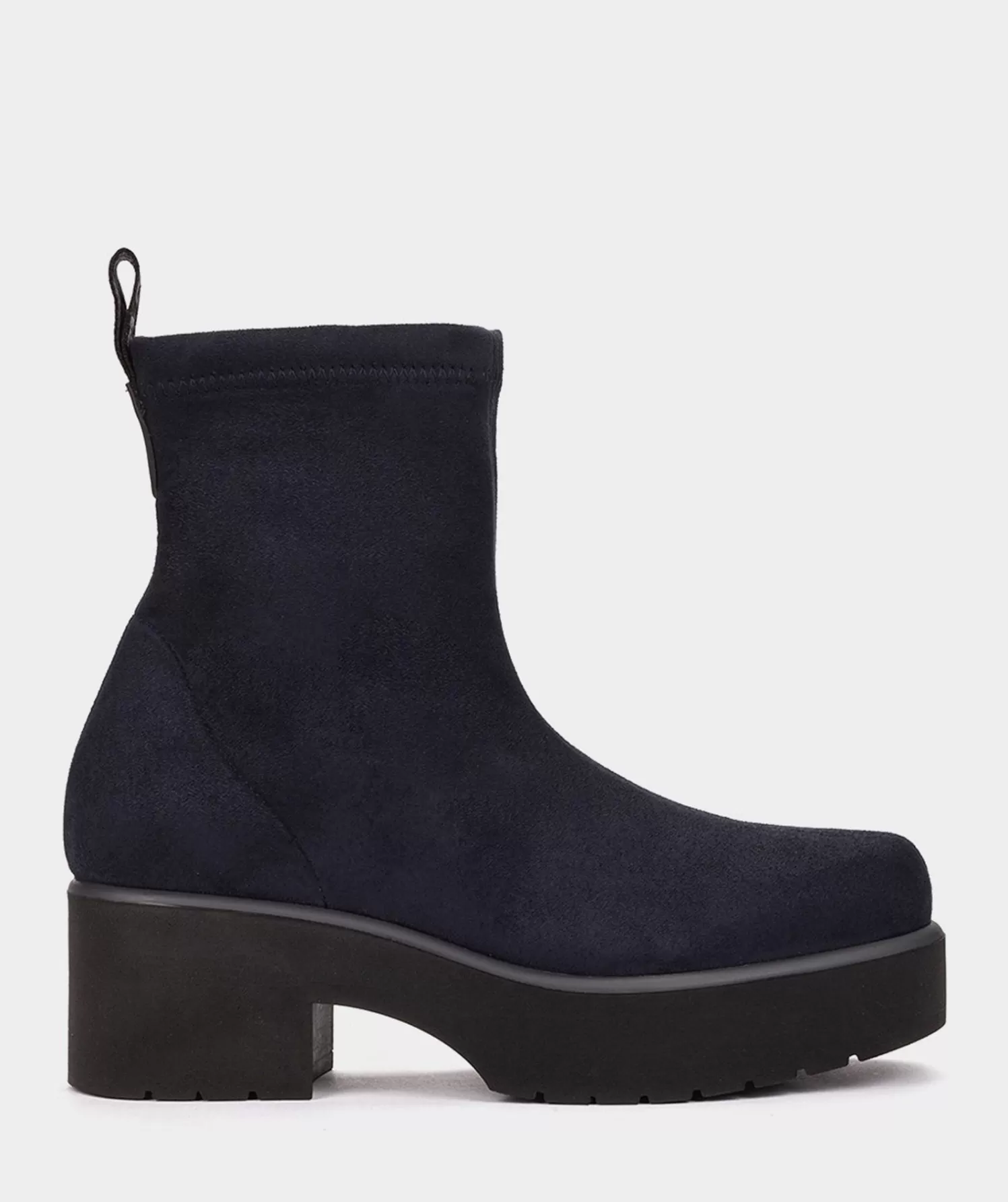 Ankle Boots | Pedro Miralles Ankle Boots Blue Suede-Effect Stretch Fabric Ankle Boots