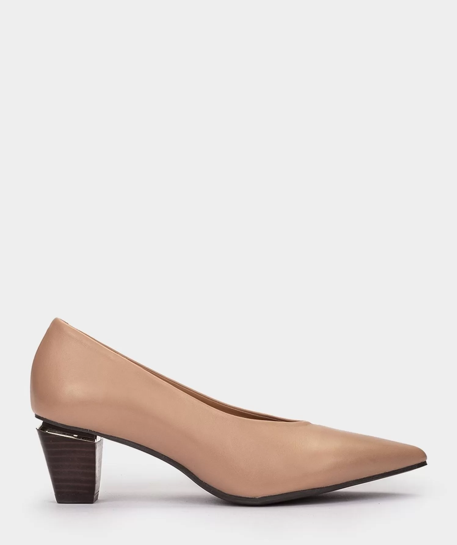 Pumps | Pedro Miralles Pumps Brown Metallic Leather Pumps