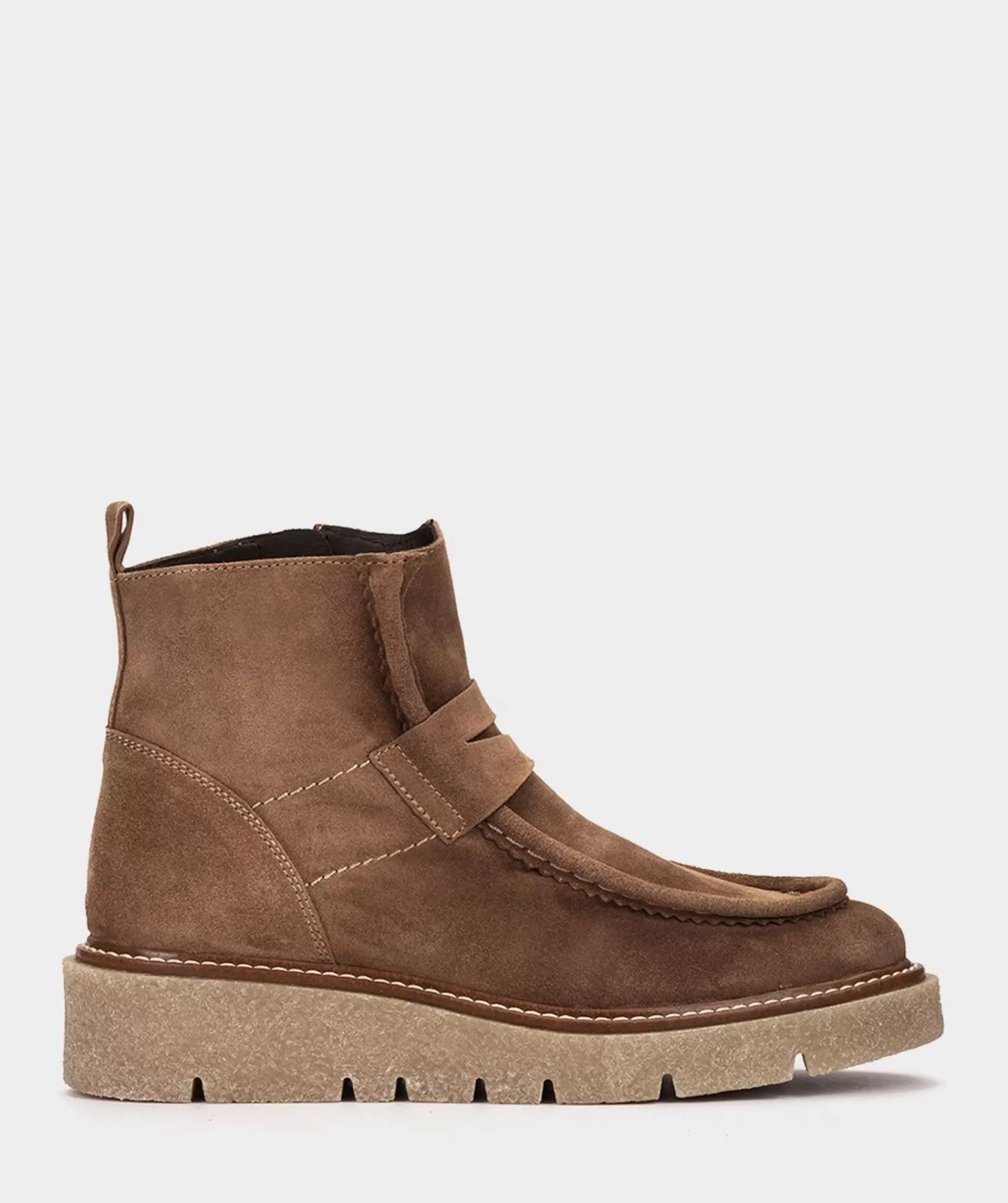 Ankle Boots | Pedro Miralles Ankle Boots Brown Split Leather Ankle Boots