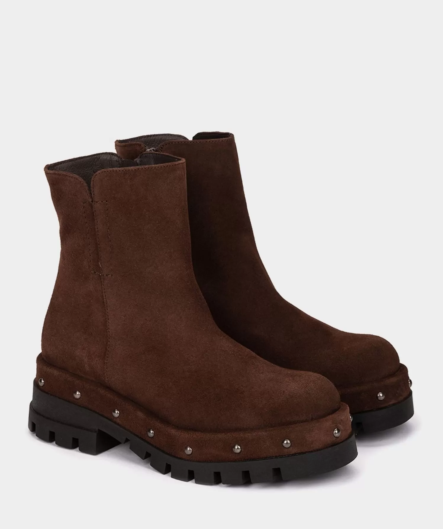 Ankle Boots | Pedro Miralles Ankle Boots Brown Split Leather Ankle Boots