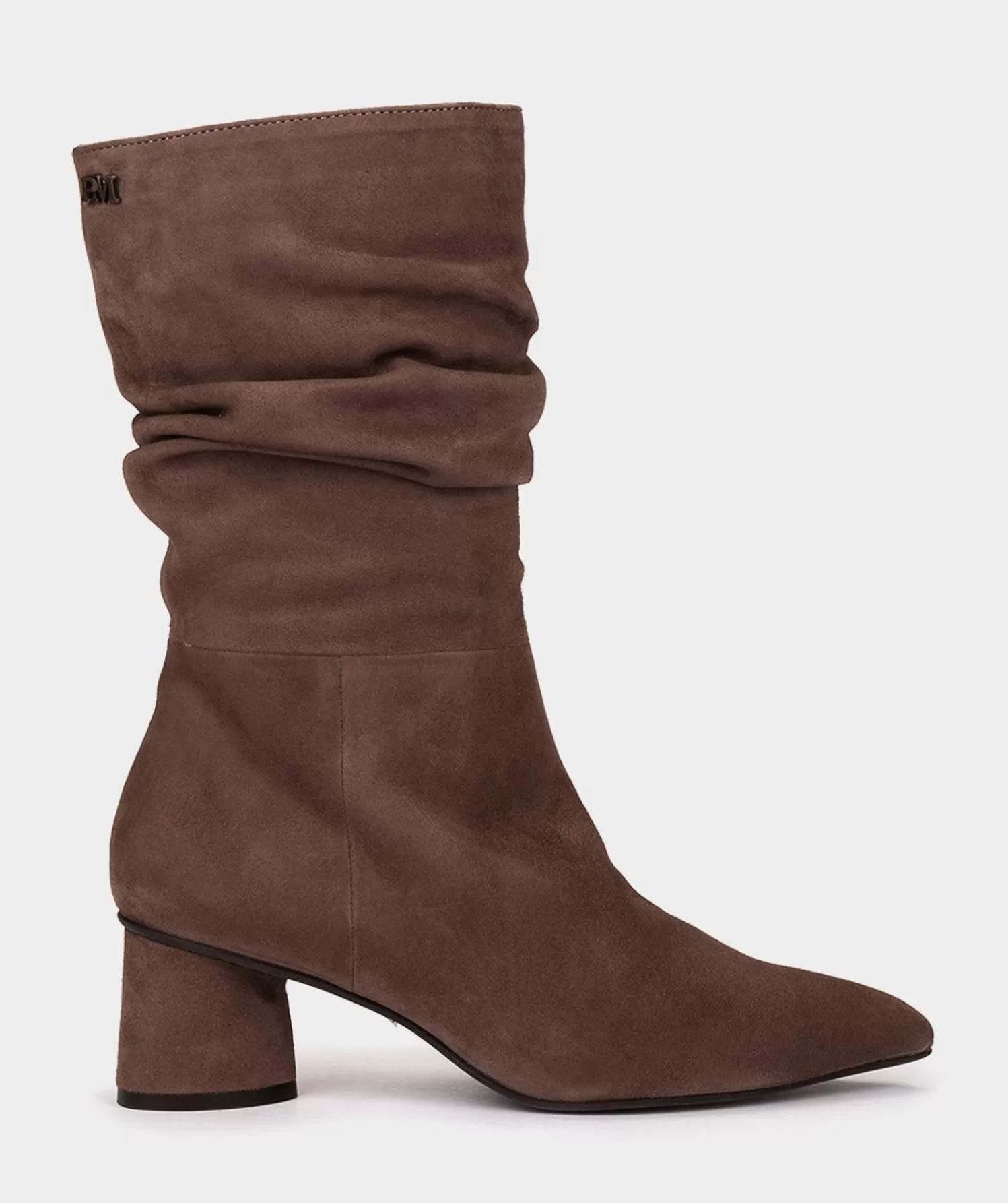 Boots | Pedro Miralles Boots Brown Suede Mid-Calf Boots