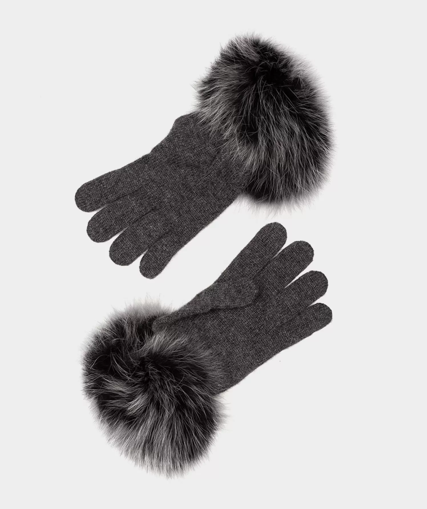 Winter Clothes | Pedro Miralles Winter Clothes Cashmere Gloves With Fur