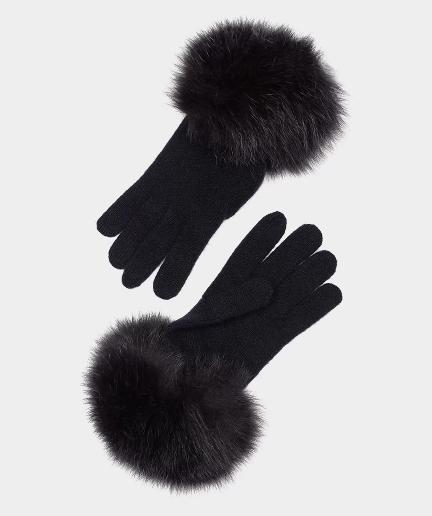 Winter Clothes | Pedro Miralles Winter Clothes Cashmere Gloves With Fur