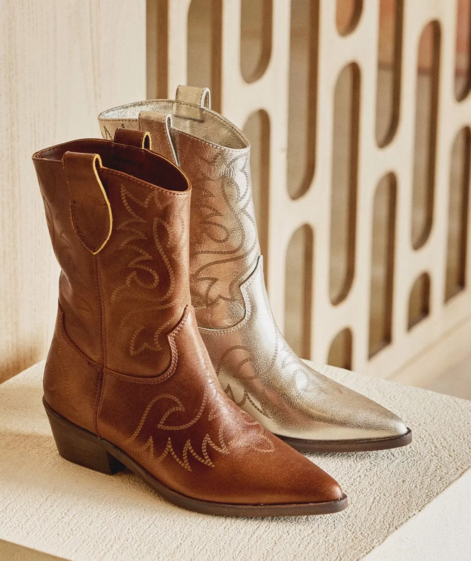 Ankle Boots | Pedro Miralles Ankle Boots Cowboy Leather Boots