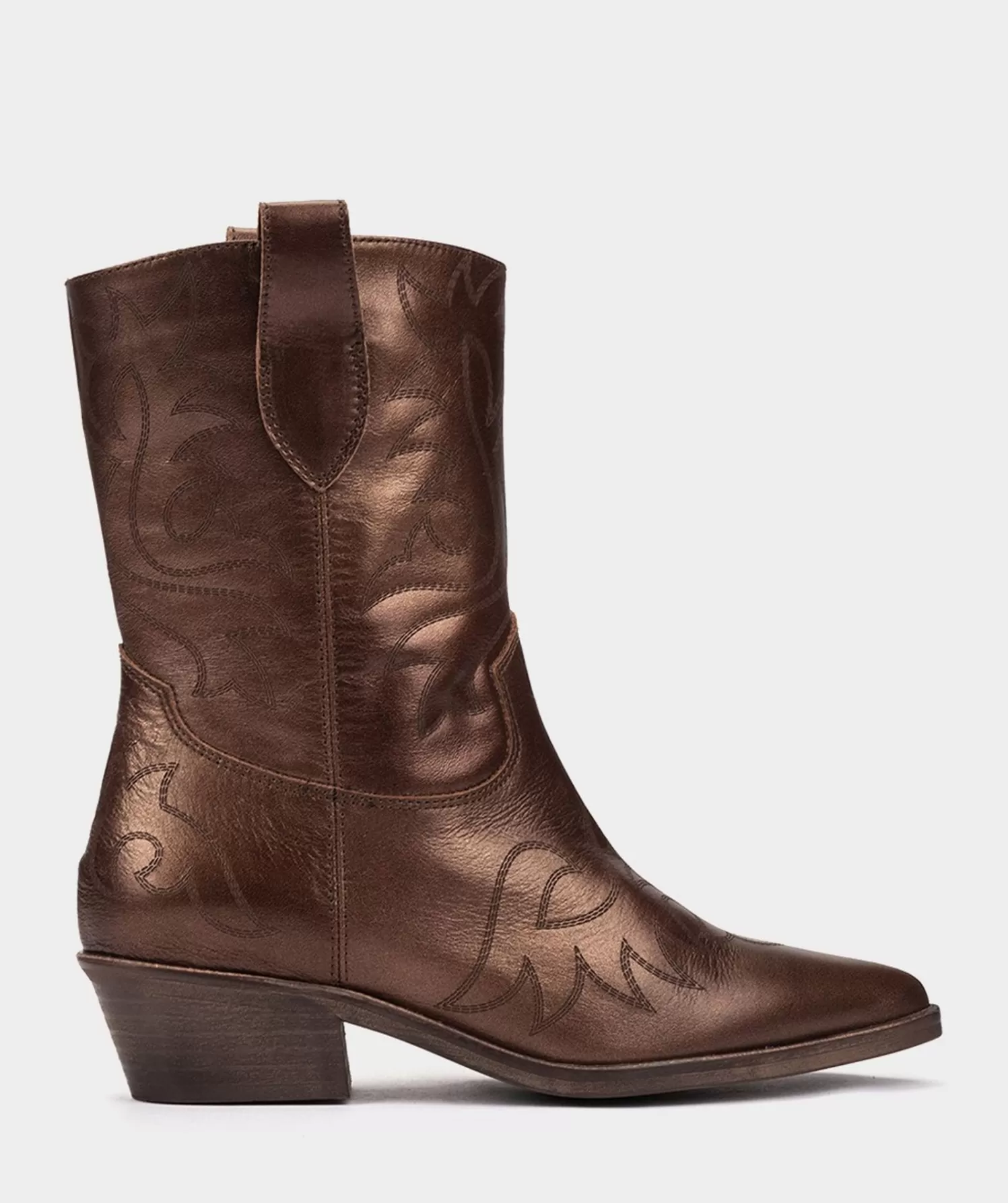 Ankle Boots | Pedro Miralles Ankle Boots Cowboy Leather Boots