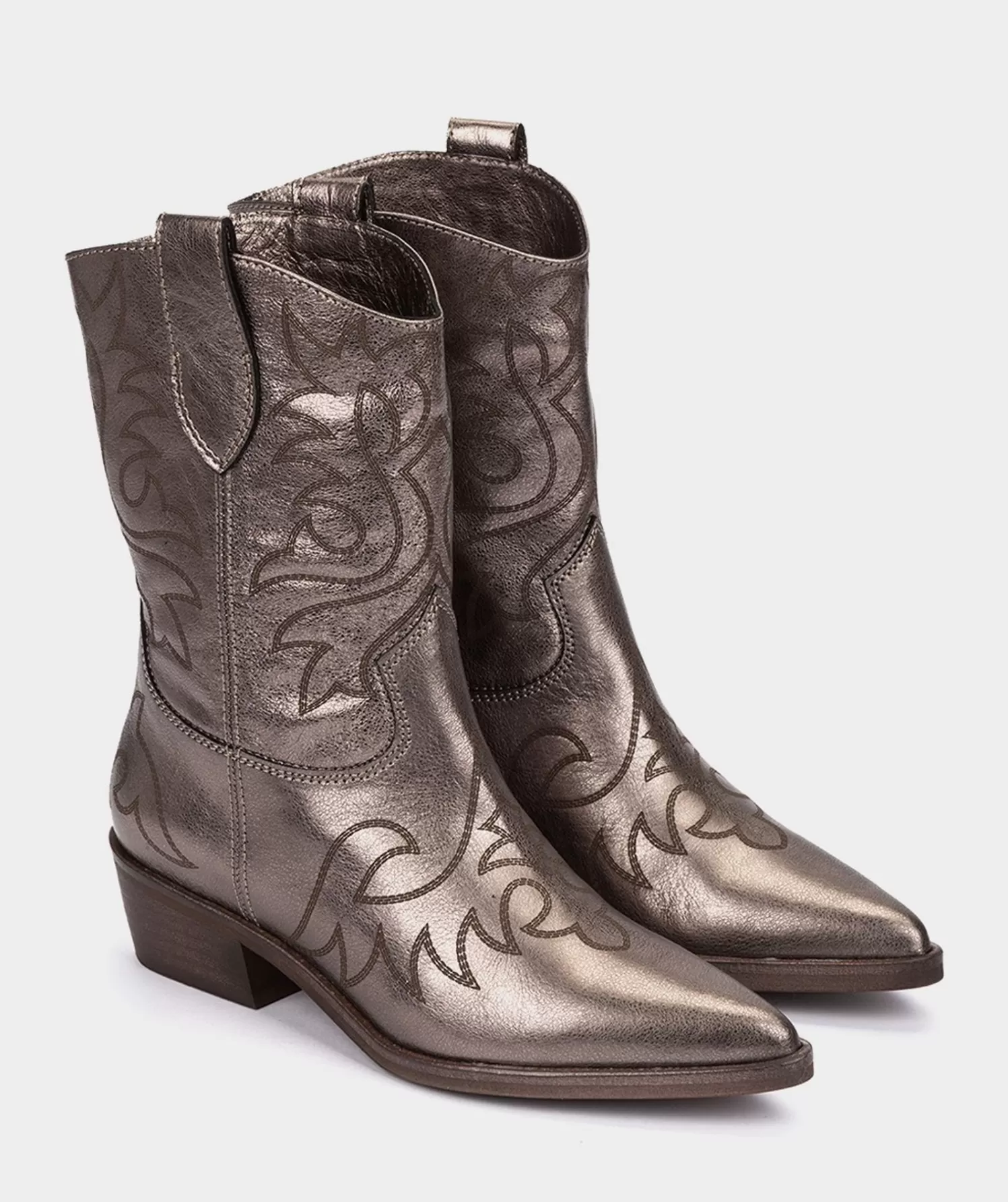 Ankle Boots | Pedro Miralles Ankle Boots Cowboy Leather Boots