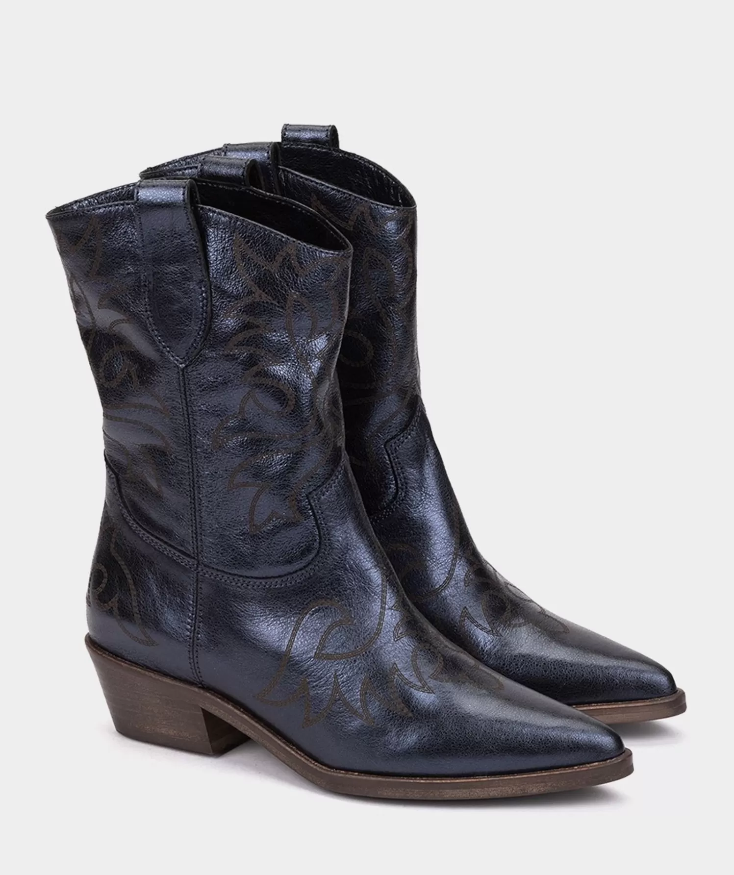 Ankle Boots | Pedro Miralles Ankle Boots Cowboy Leather Boots