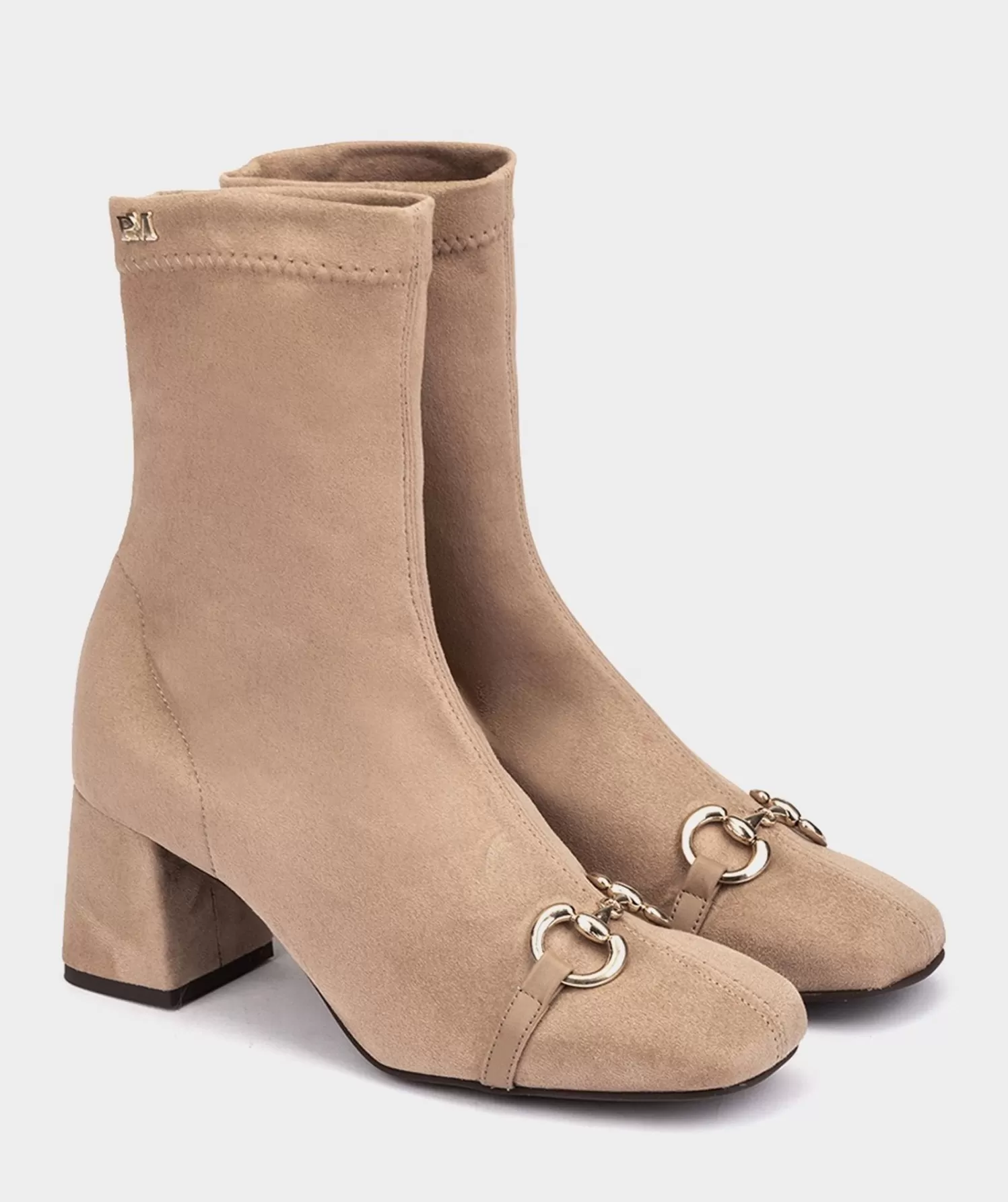 Ankle Boots | Pedro Miralles Ankle Boots Elastic Fabric Heeled Ankle Boots.