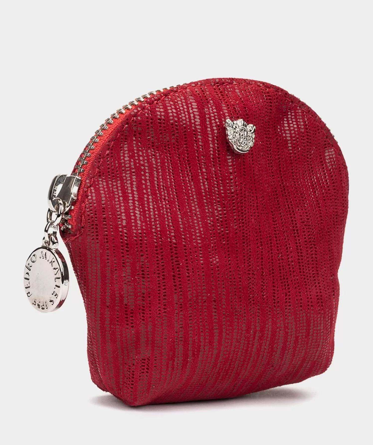 Accessories | Pedro Miralles Accessories Embossed Leather Purse With Zipper