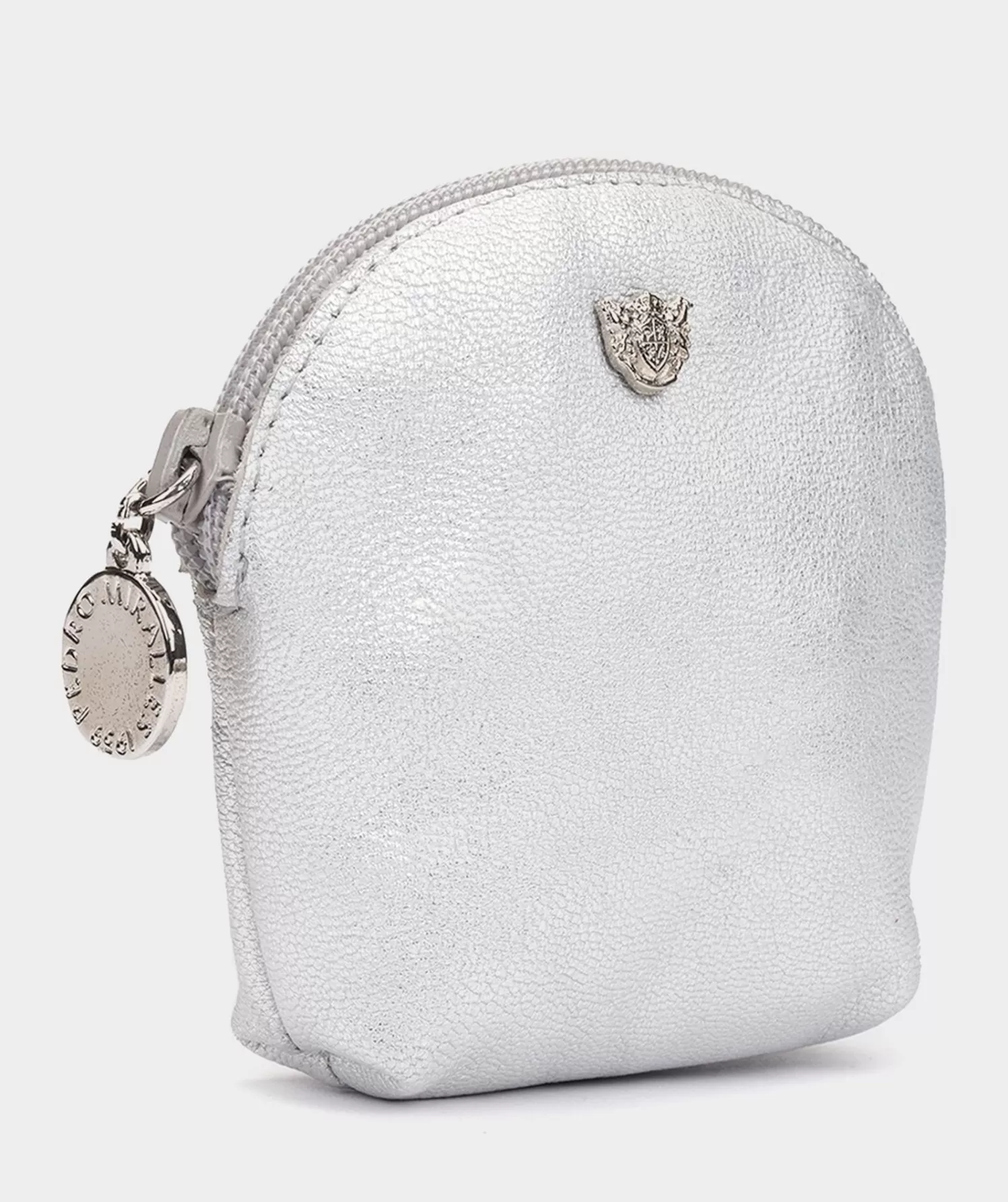 Accessories | Pedro Miralles Accessories Embossed Leather Purse With Zipper