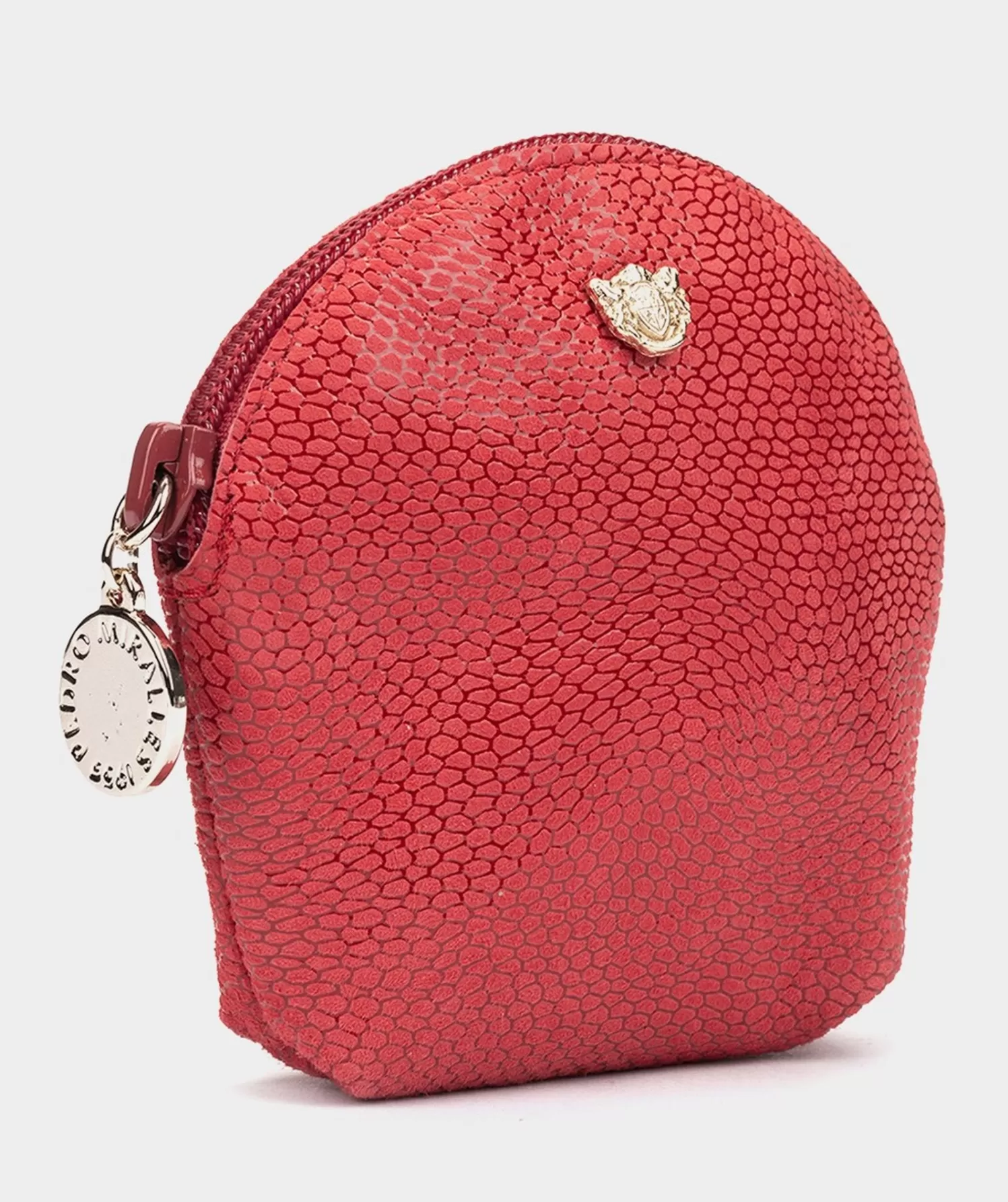 Accessories | Pedro Miralles Accessories Embossed Leather Purse With Zipper