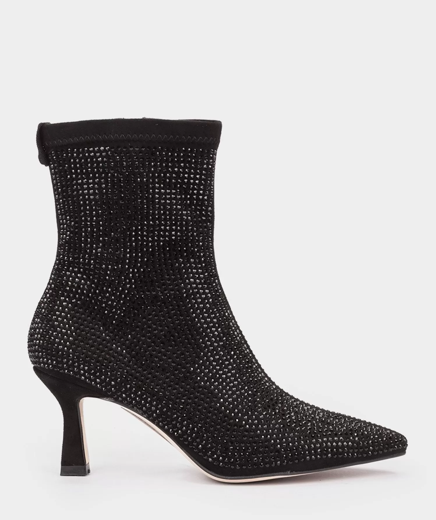 Ankle Boots | Pedro Miralles Ankle Boots Fabric Ankle Boots With Rhinestones.