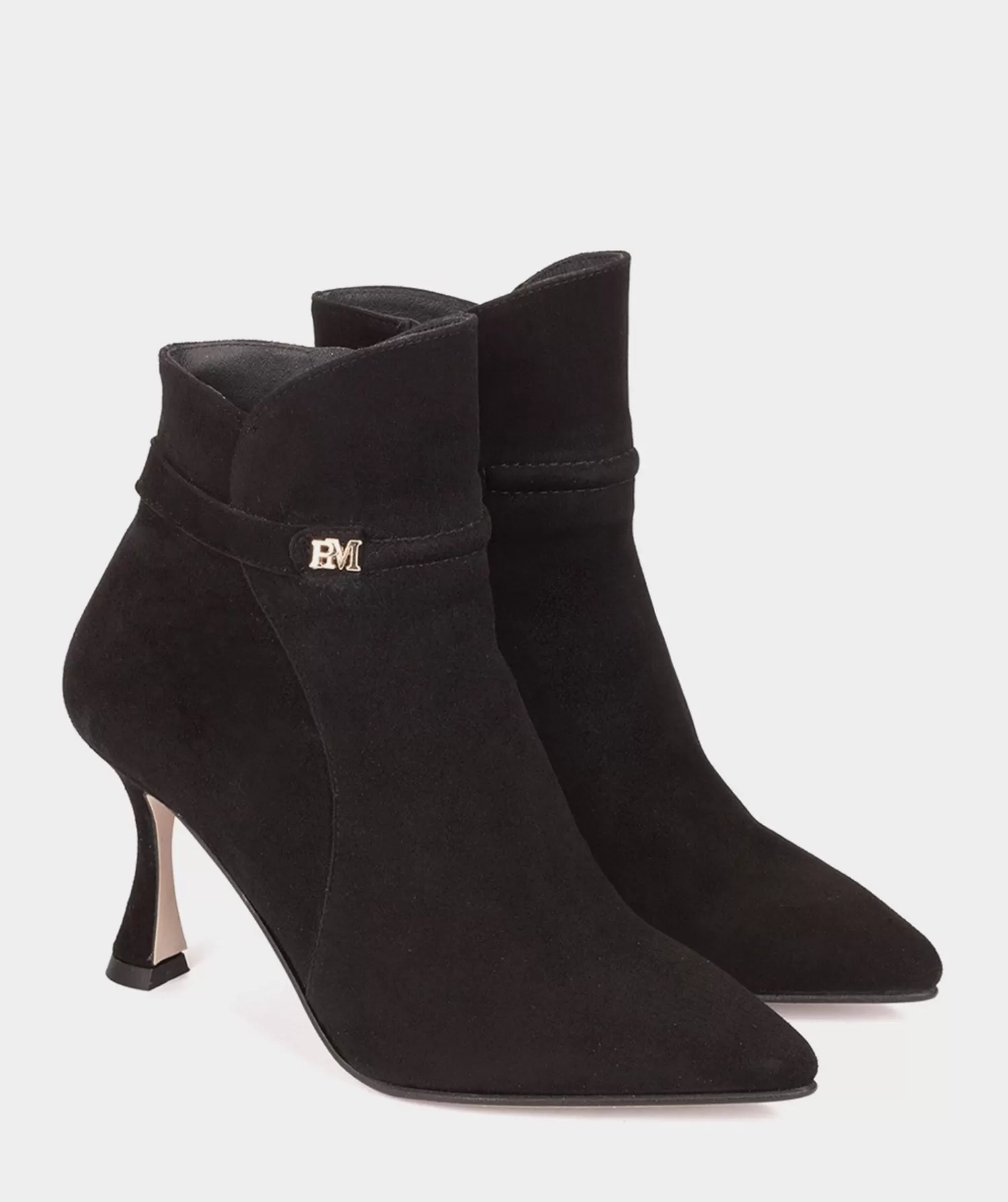 Ankle Boots | Pedro Miralles Ankle Boots Heel Ankle Boots Made Of Black Suede