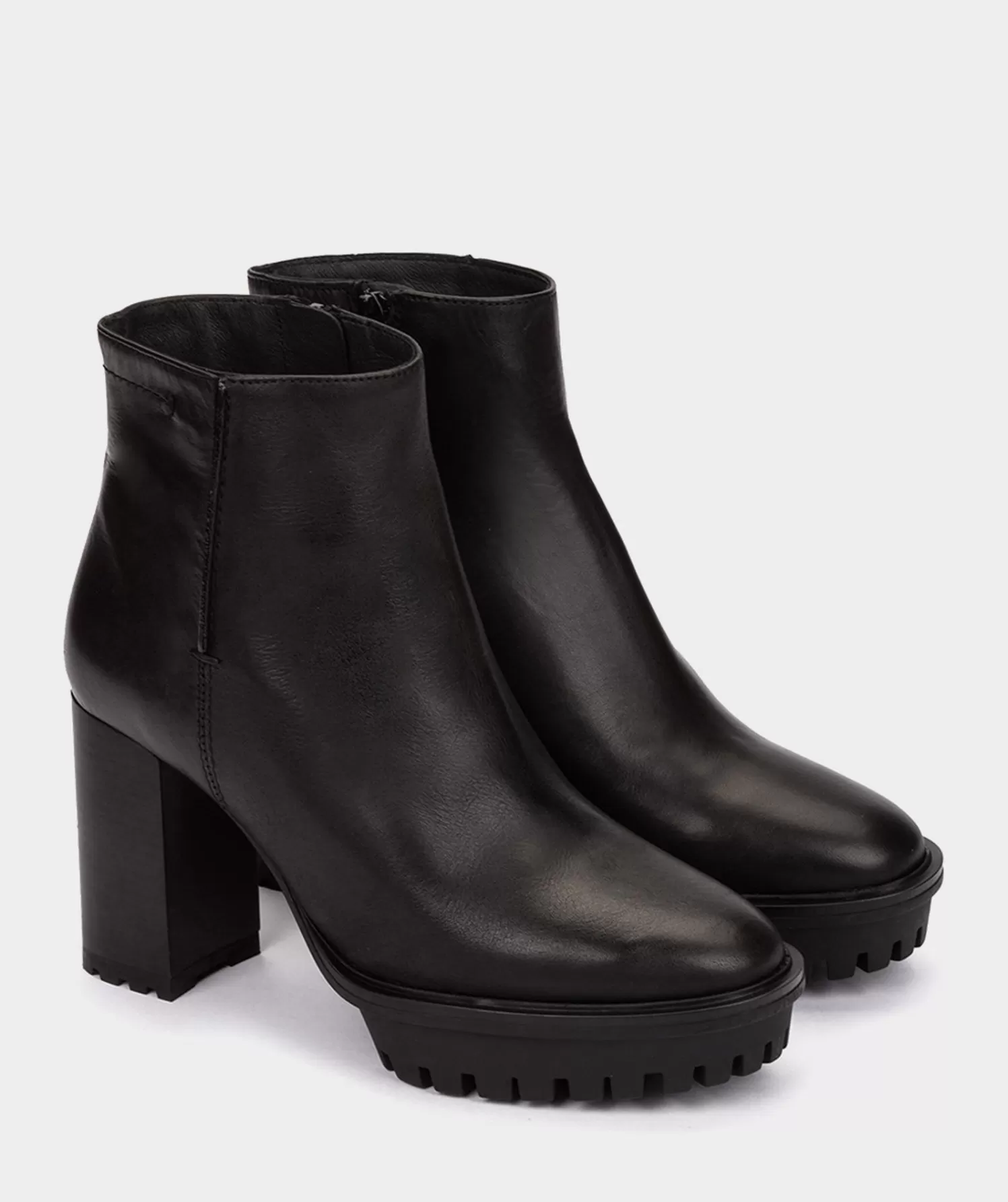 Ankle Boots | Pedro Miralles Ankle Boots Heeled Ankle Boots Made Of Black Leather