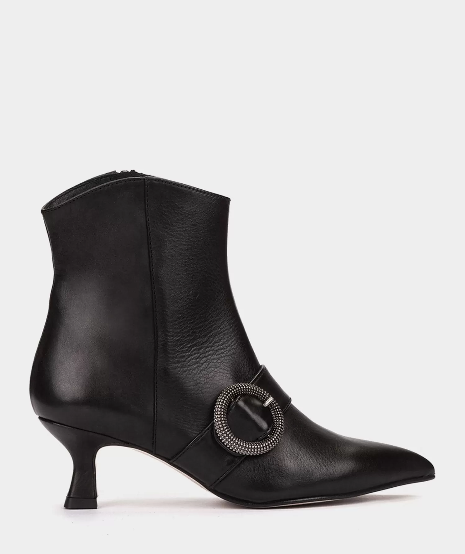 Ankle Boots | Pedro Miralles Ankle Boots Heeled Ankle Boots Made Of Black Leather