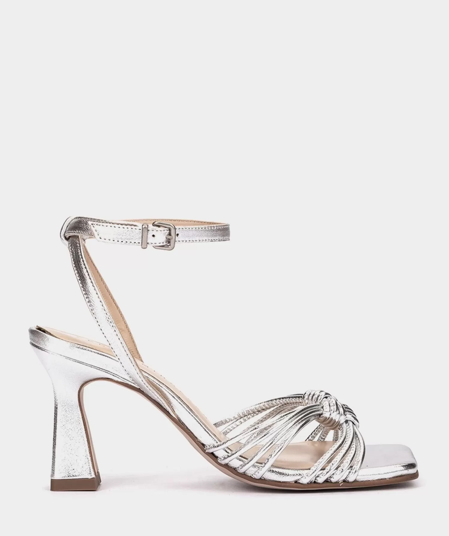 Heeled Sandals | Pedro Miralles Heeled Sandals Heeled Sandals Made In Metallic Leather