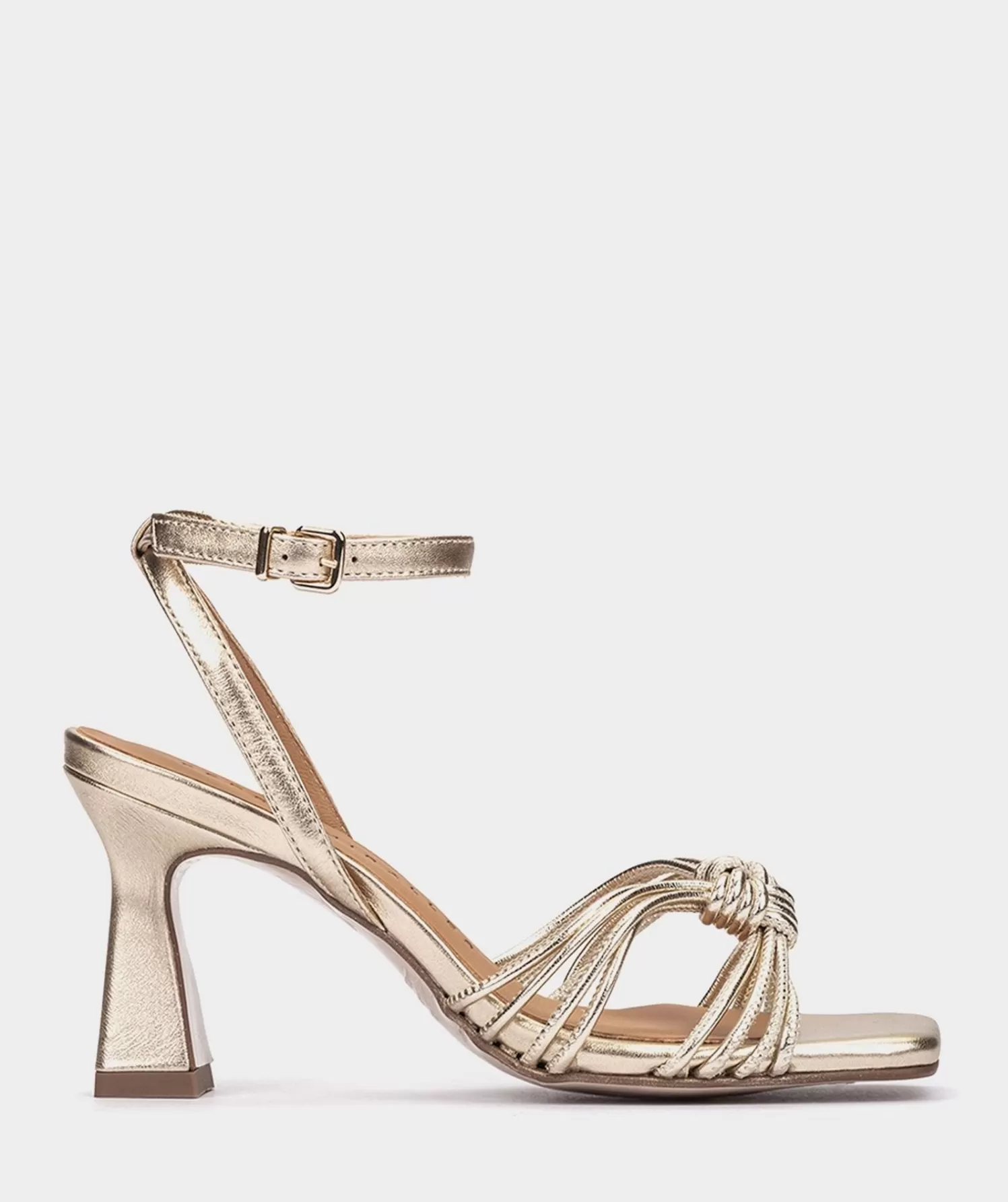 Heeled Sandals | Pedro Miralles Heeled Sandals Heeled Sandals Made In Metallic Leather