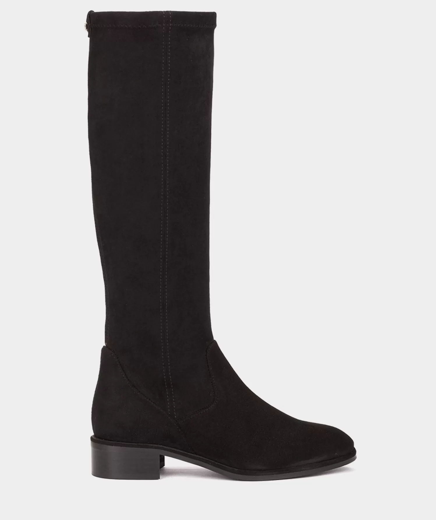 Boots | Pedro Miralles Boots High Boot In Black Elastic Vegan Leather