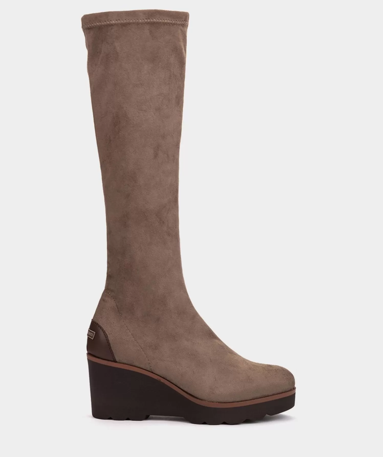 Boots | Pedro Miralles Boots High Boots In Brown Elastic Fabric