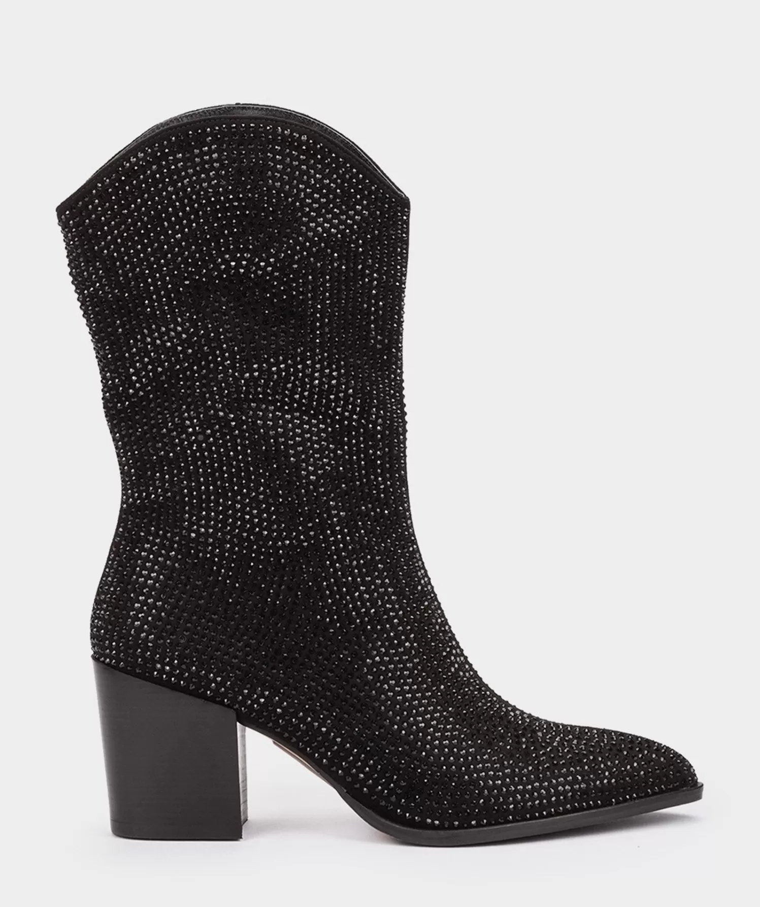 Boots | Pedro Miralles Boots Id-Cut Fabric Boots With Rhinestones.