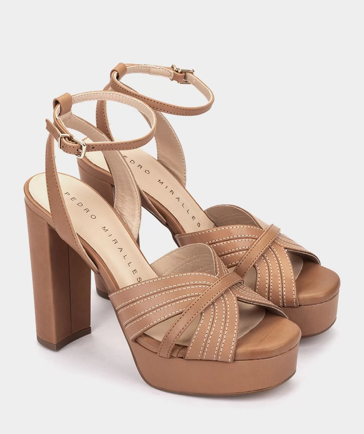 Heeled Sandals | Pedro Miralles Heeled Sandals Leather Heeled Sandals