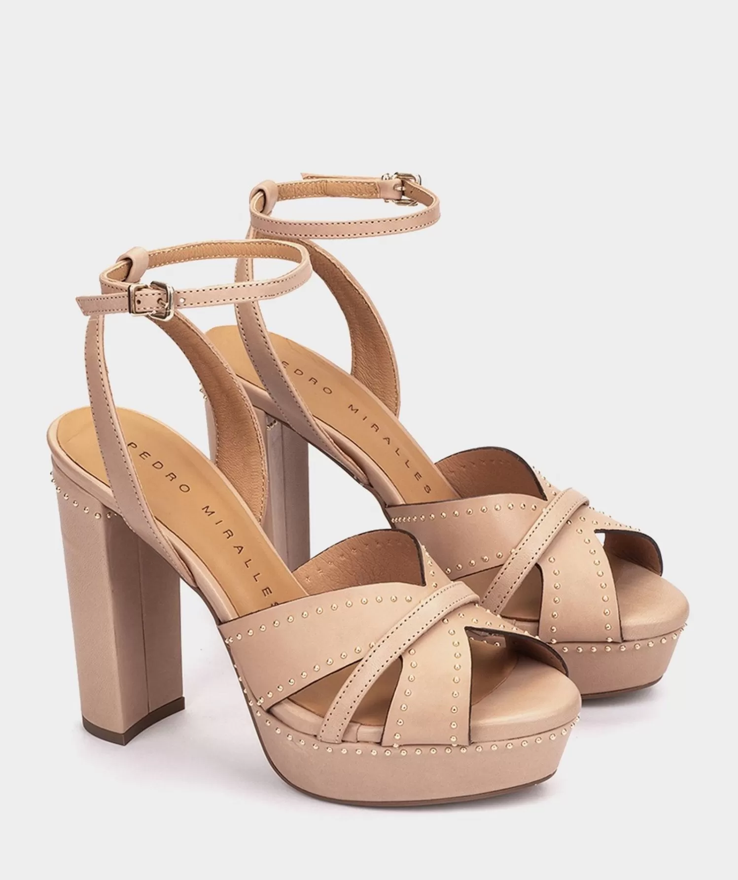 Heeled Sandals | Pedro Miralles Heeled Sandals Leather Heeled Sandals