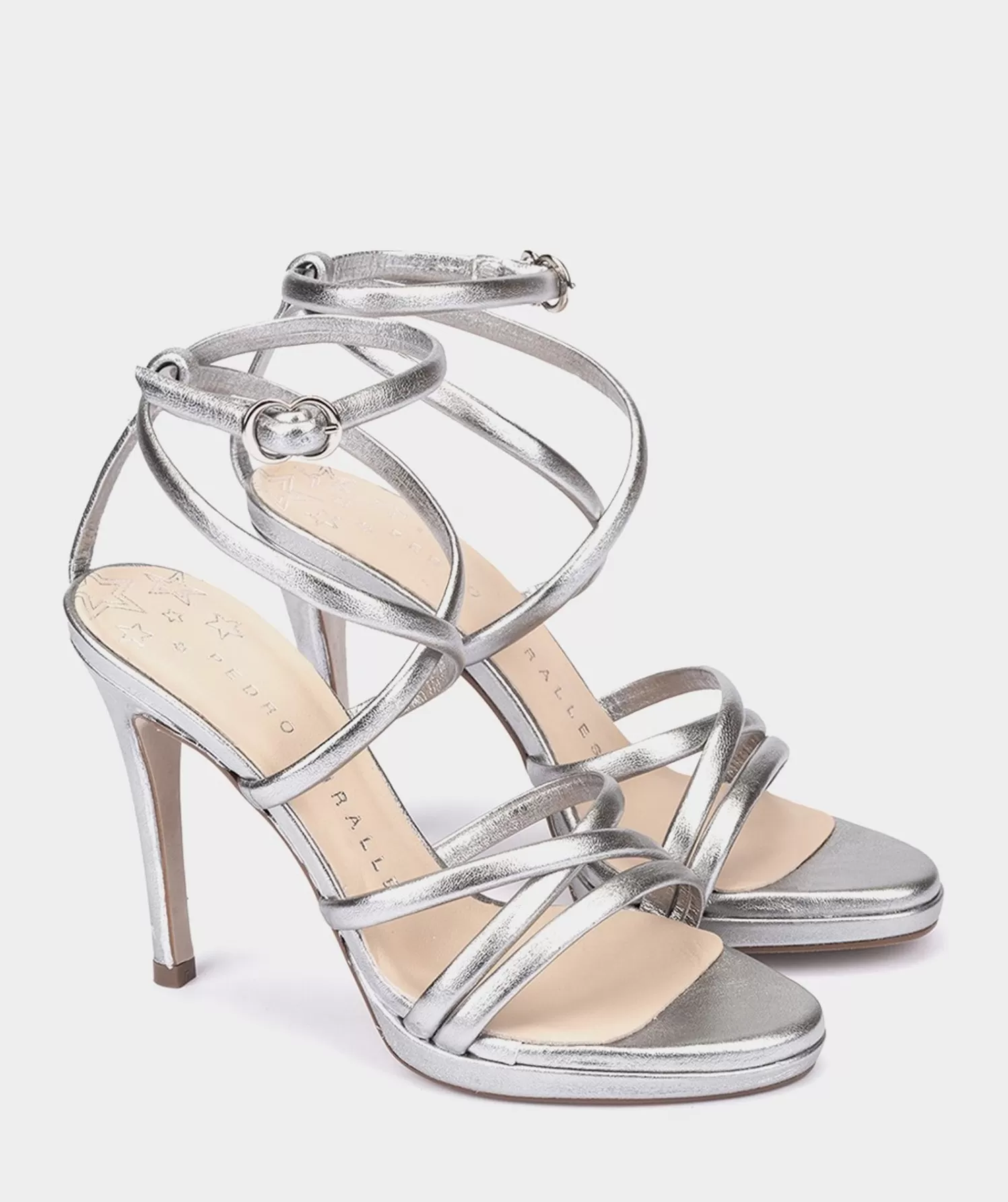 Heeled Sandals | Pedro Miralles Heeled Sandals Leather Heeled Sandals.