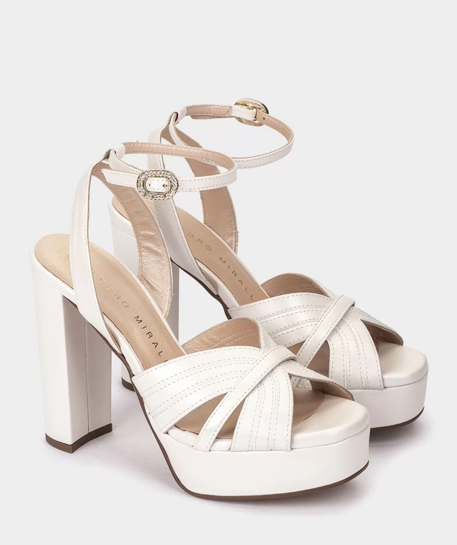 Heeled Sandals | Pedro Miralles Heeled Sandals Leather Heeled Sandals