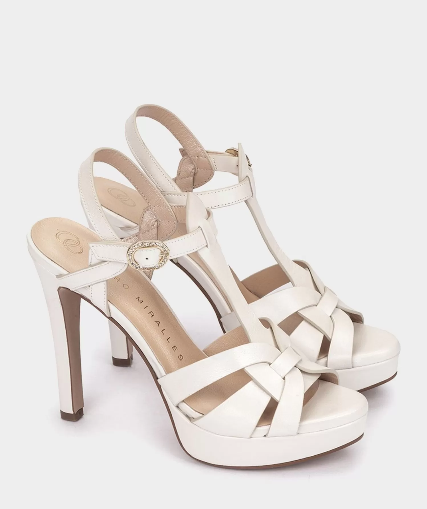 Heeled Sandals | Pedro Miralles Heeled Sandals Leather Heeled Sandals