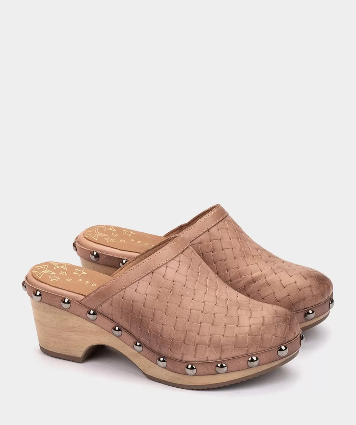 Clogs | Pedro Miralles Clogs Leather Heeled Sandals