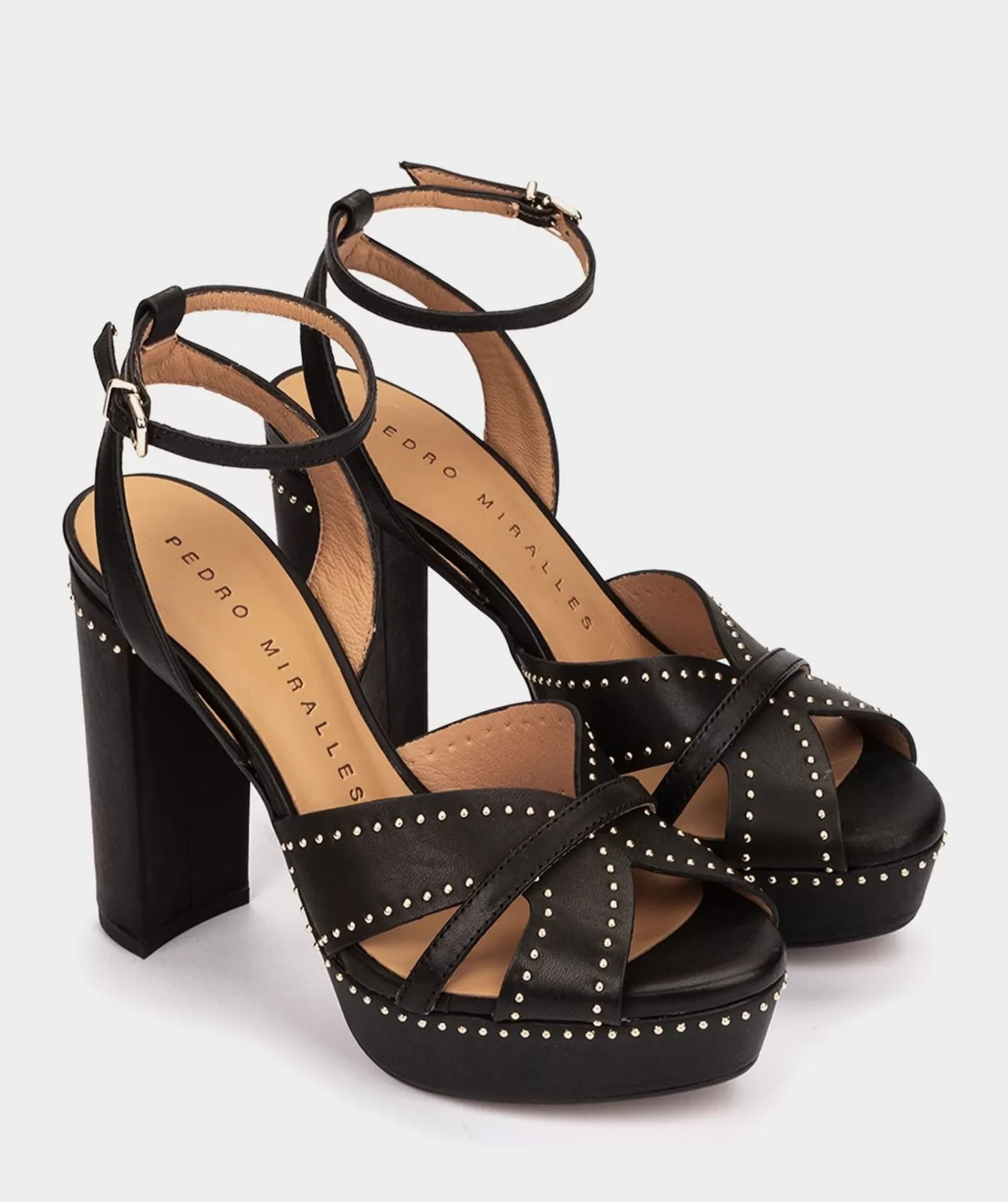 Heeled Sandals | Pedro Miralles Heeled Sandals Leather Heeled Sandals