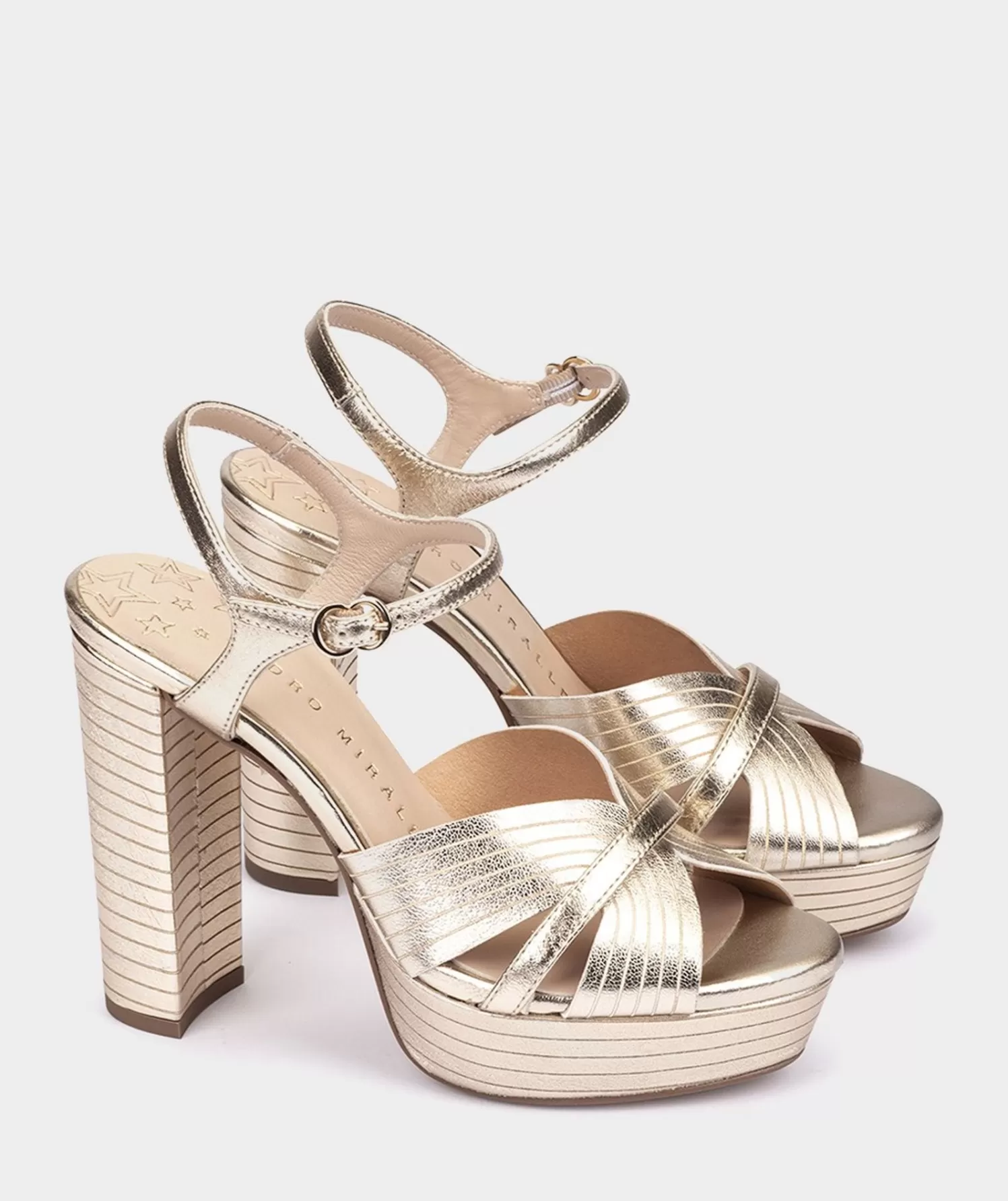 Heeled Sandals | Pedro Miralles Heeled Sandals Leather Heeled Sandals