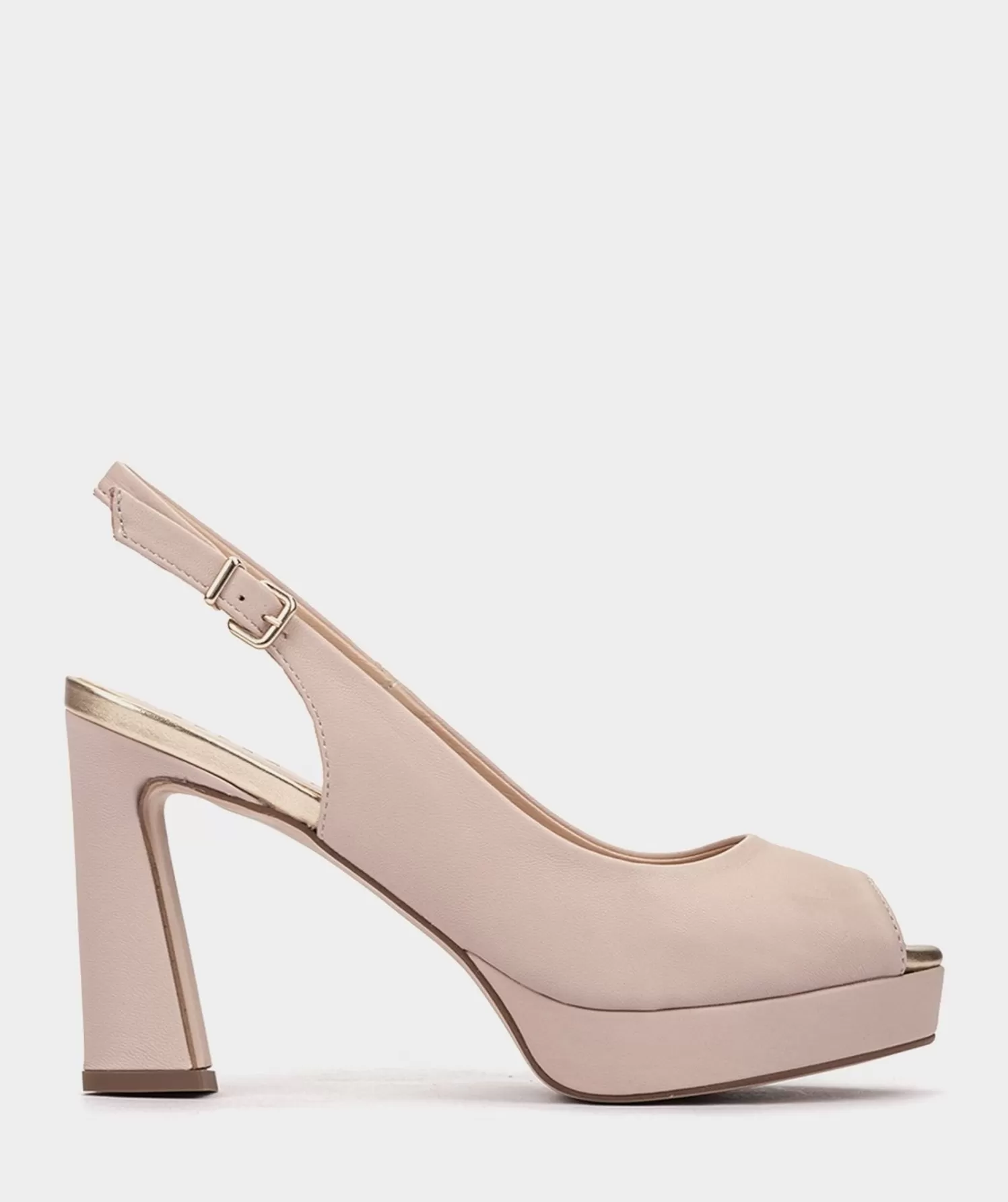 Heeled Sandals | Pedro Miralles Heeled Sandals Leather Peep Toes