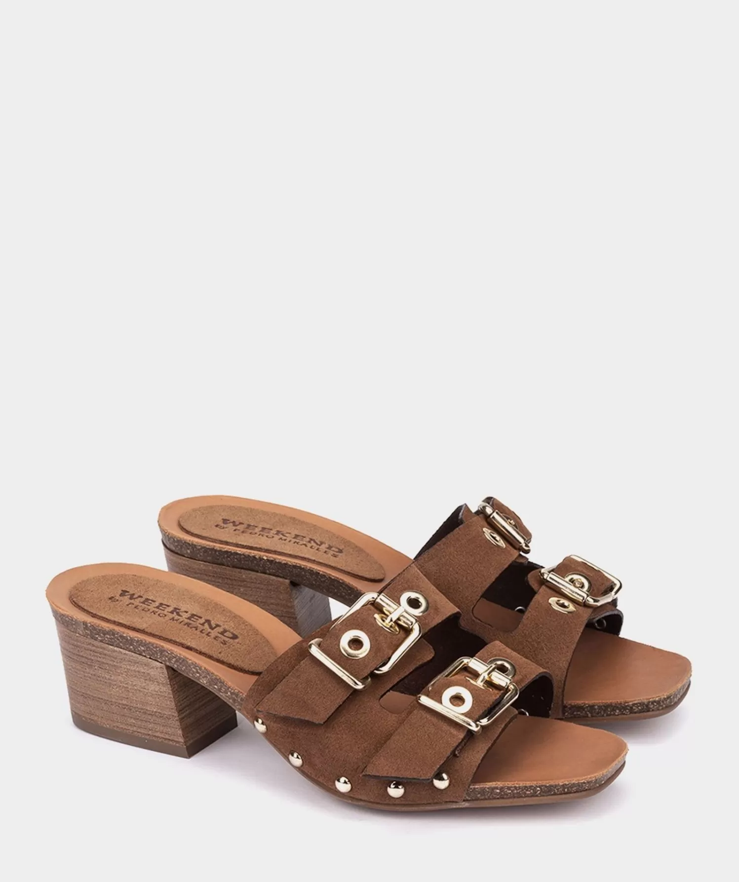 Clogs | Pedro Miralles Clogs Leather Sandals