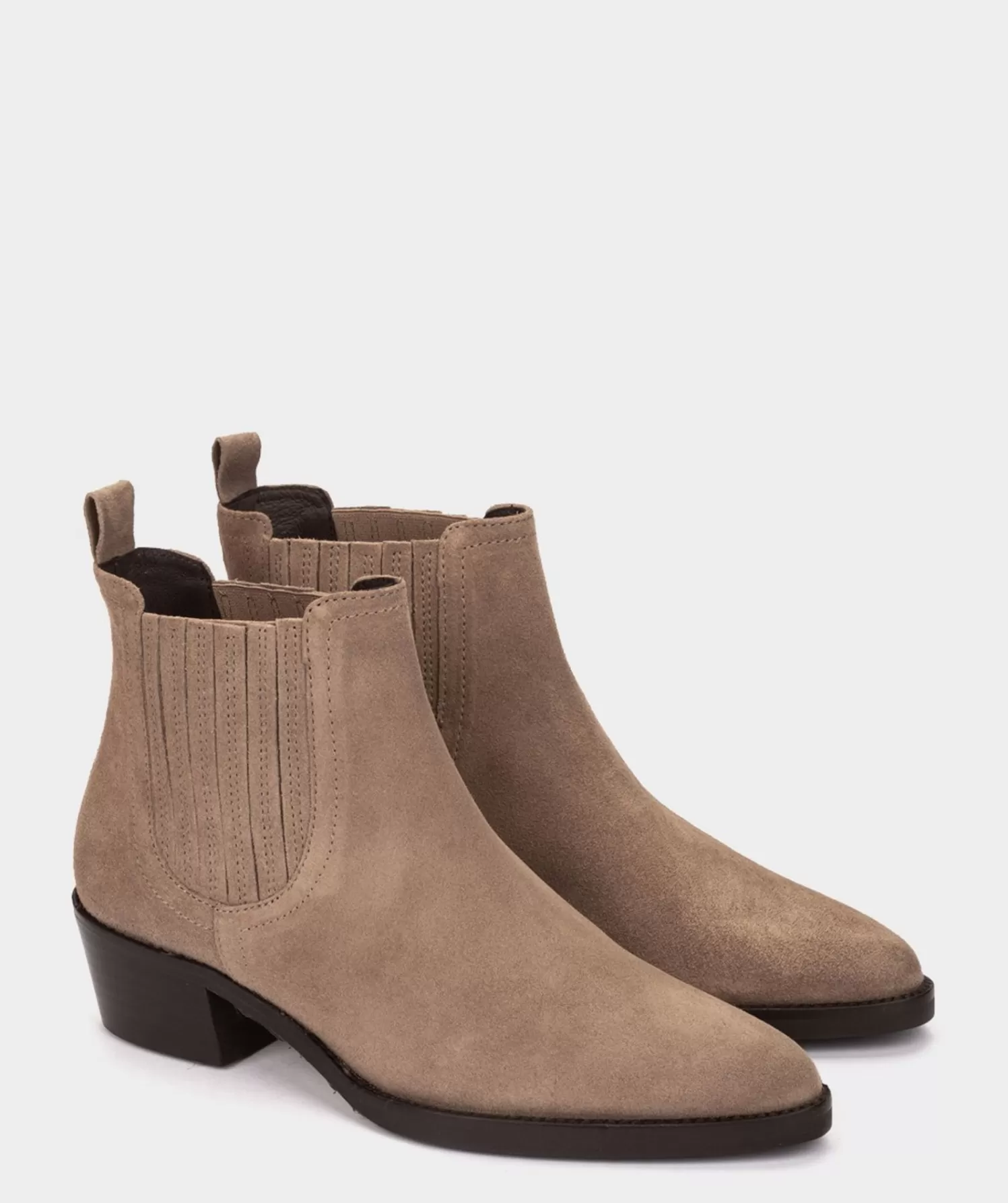 Ankle Boots | Pedro Miralles Ankle Boots Light Brown Split Leather Ankle Boots