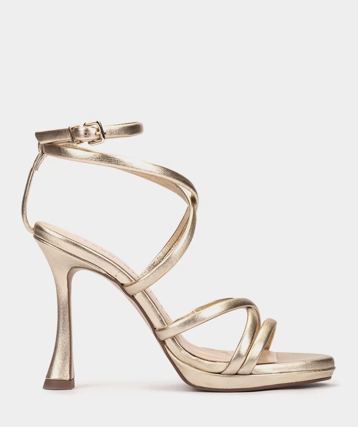 Heeled Sandals | Pedro Miralles Heeled Sandals Metallic Leather Heeled Sandals