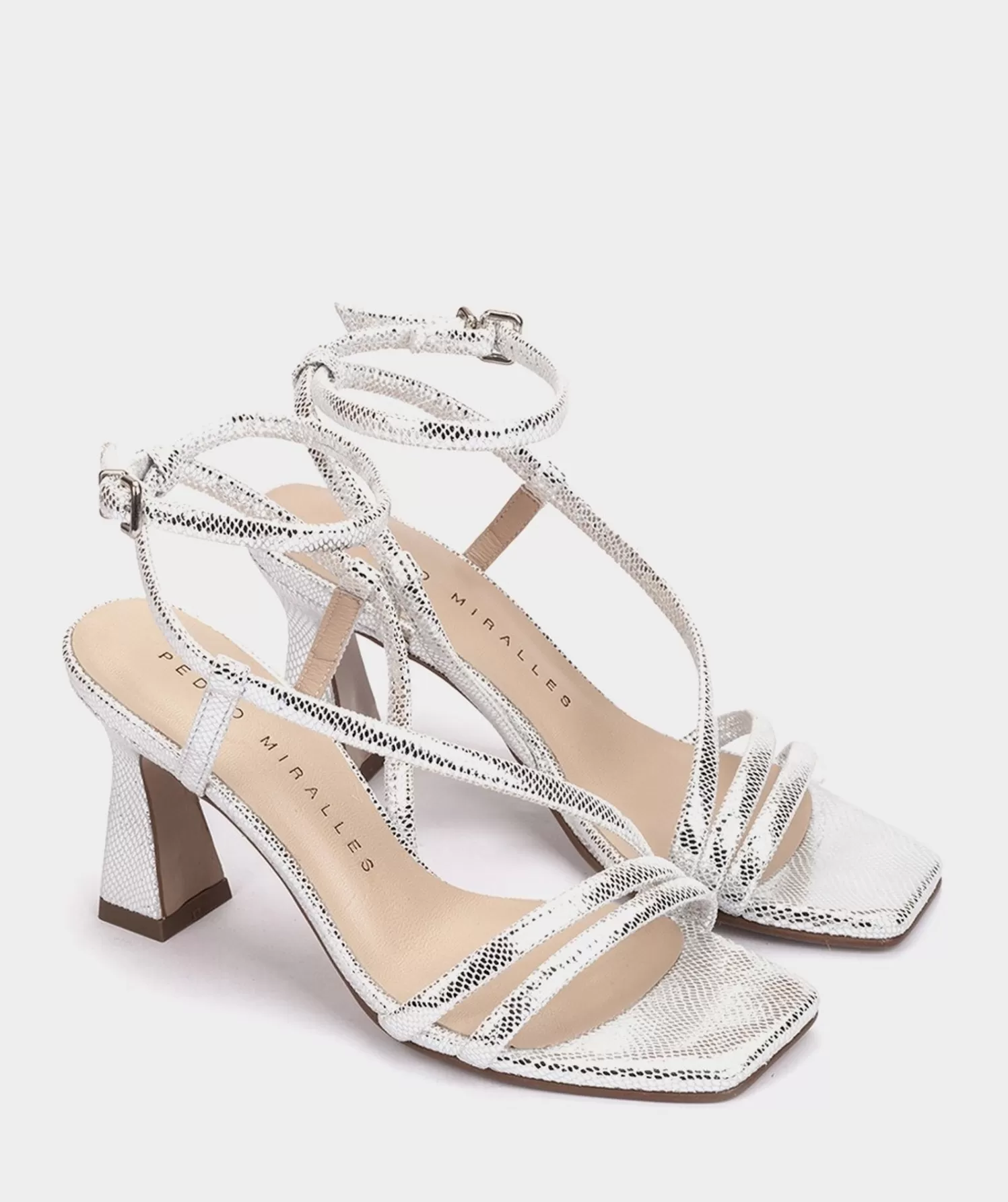 Heeled Sandals | Pedro Miralles Heeled Sandals Metallic Leather Heeled Sandals