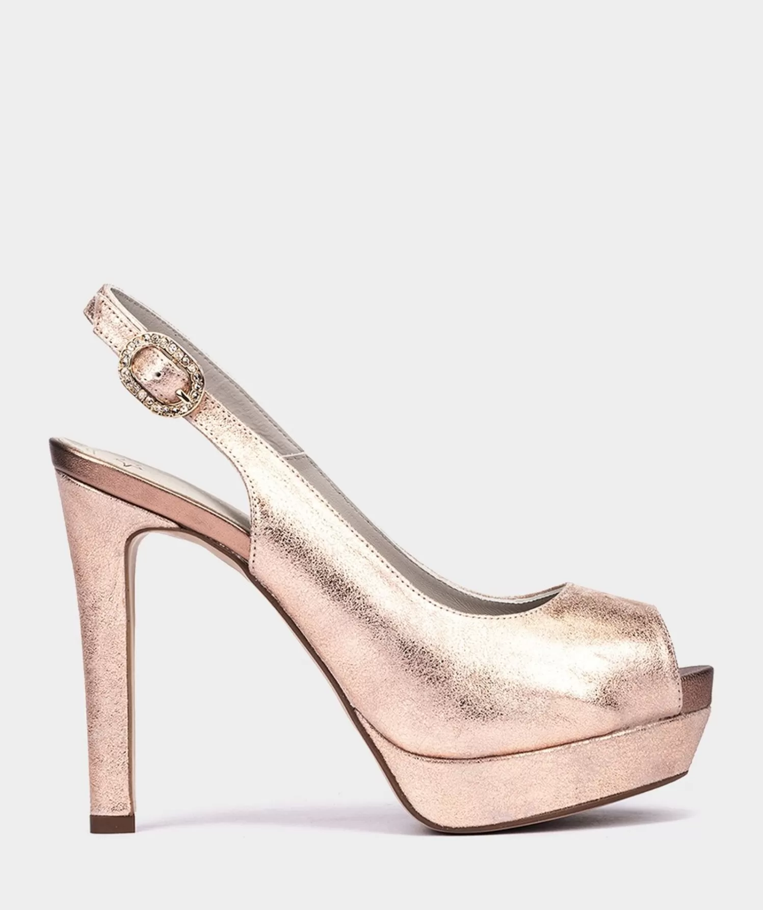 Heeled Sandals | Pedro Miralles Heeled Sandals Metallic Leather High Heel Sandals