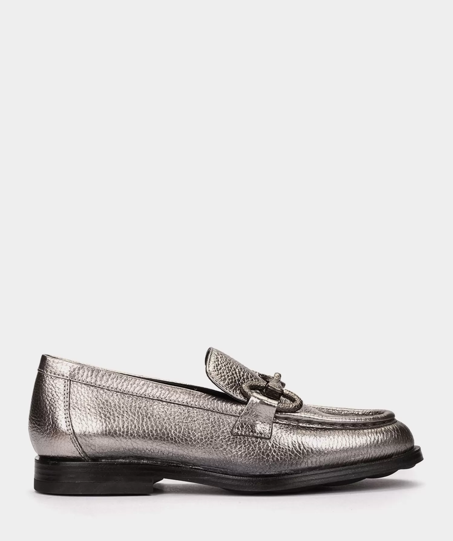 Loafers | Pedro Miralles Loafers Metallic Leather Moccasins In Golden Colour