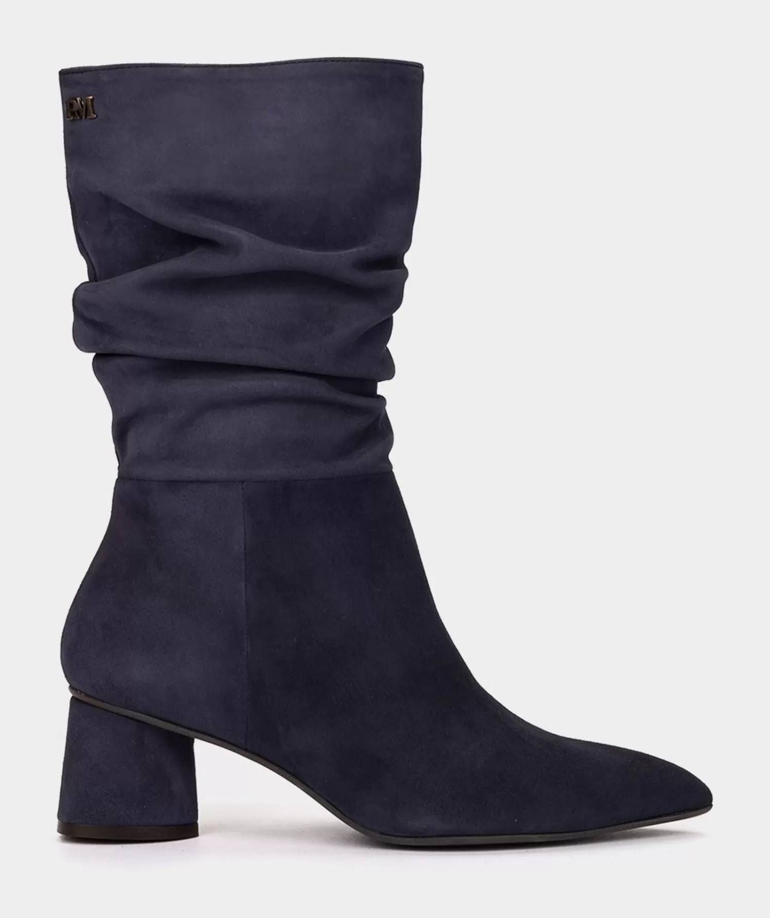 Boots | Pedro Miralles Boots Mid-Calf Boots In Navy Suede