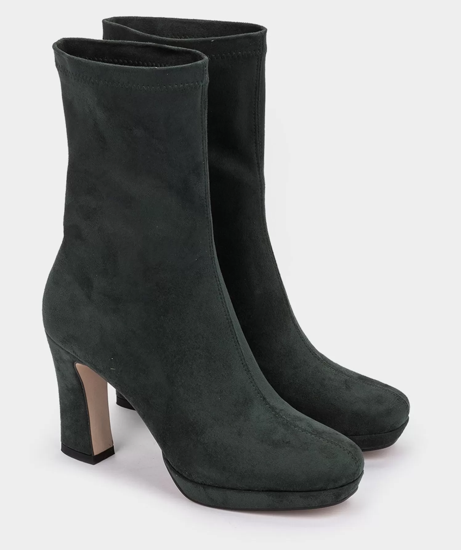 Boots | Pedro Miralles Boots Mid-Calf Boots In Suede-Effect Fabric