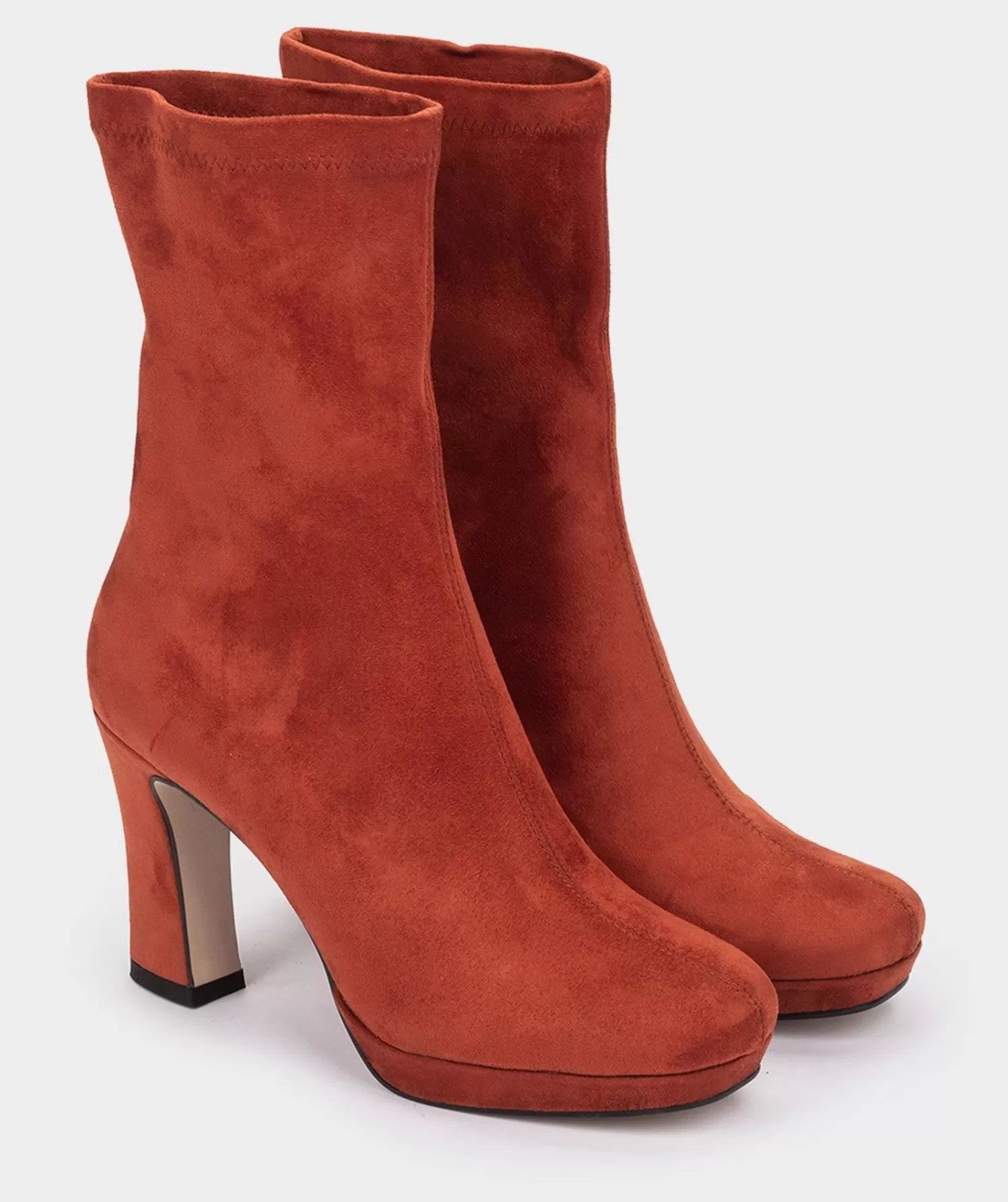 Boots | Pedro Miralles Boots Mid-Calf Boots In Suede-Effect Fabric