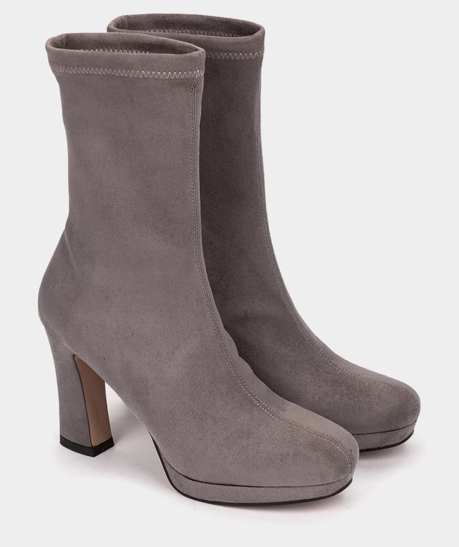 Boots | Pedro Miralles Boots Mid-Calf Boots In Suede-Effect Fabric