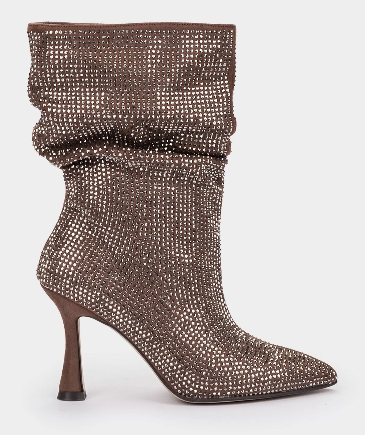 Boots | Pedro Miralles Boots Mid-Calf Boots With Rhinestones