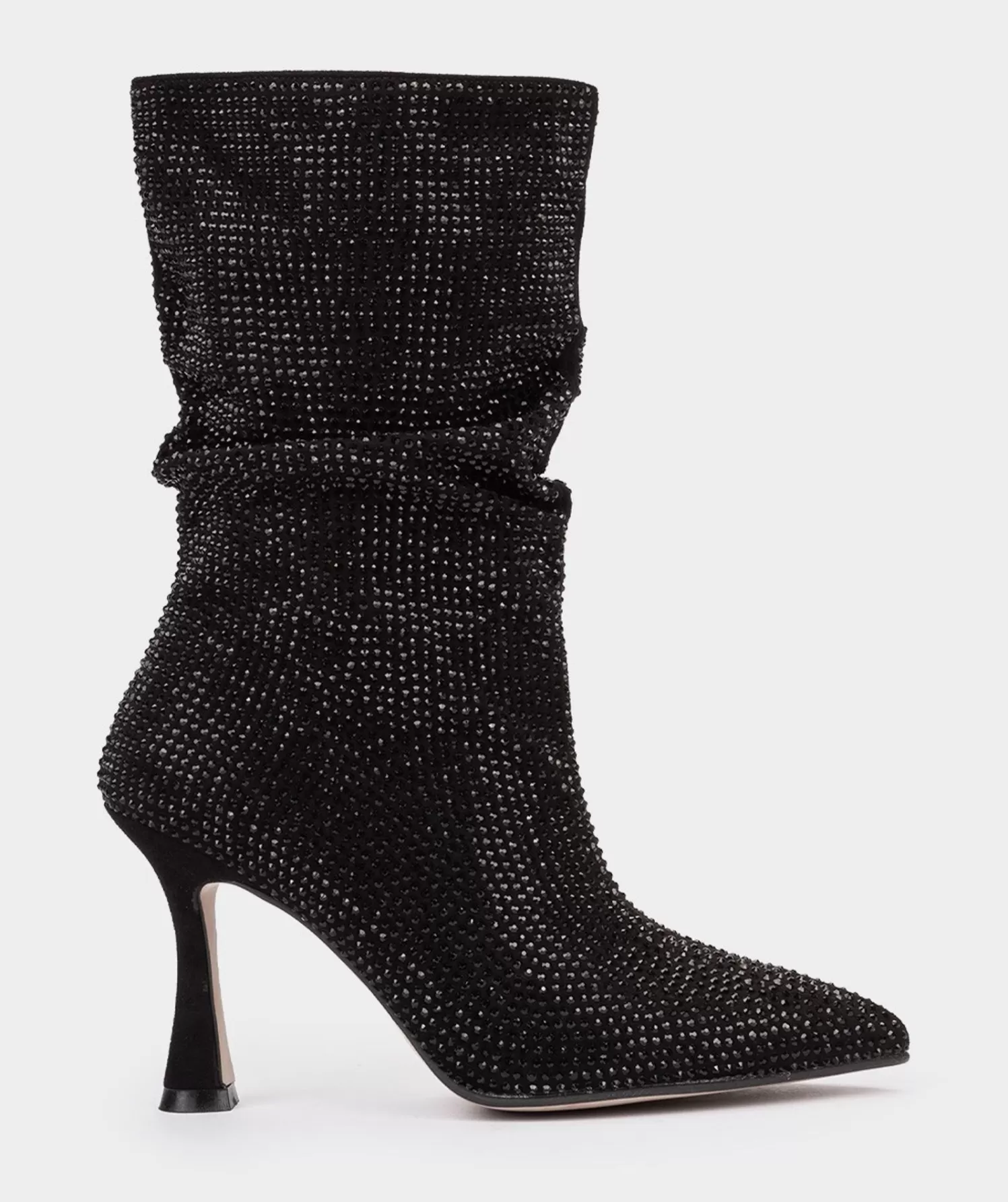 Boots | Pedro Miralles Boots Mid-Calf Boots With Rhinestones