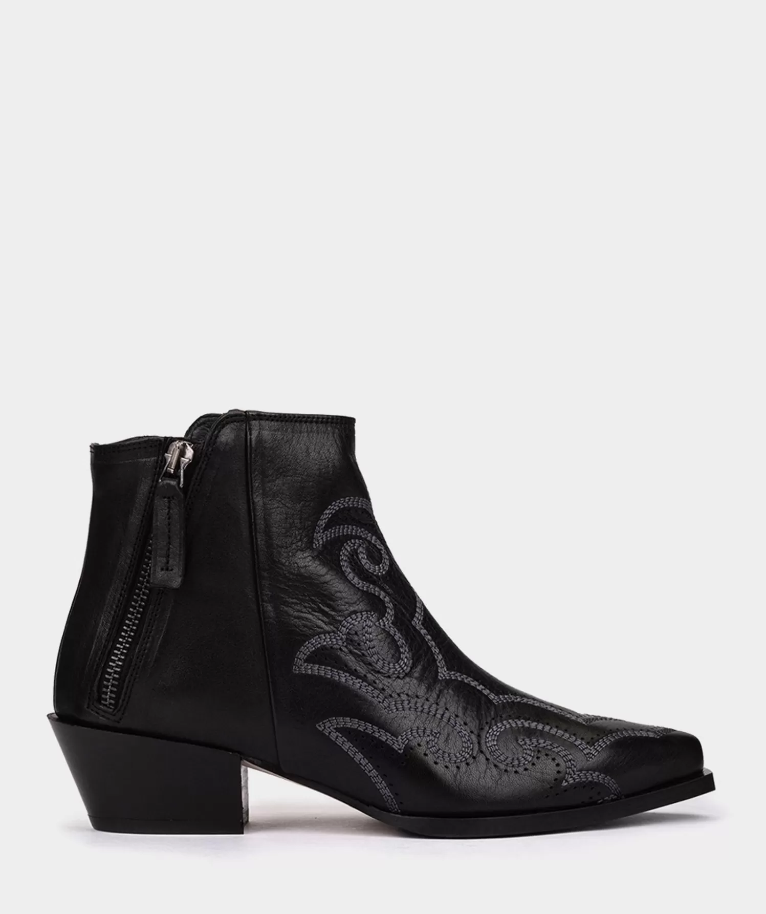 Ankle Boots | Pedro Miralles Ankle Boots Oiled Effect Leather Ankle Boots In Black Colour