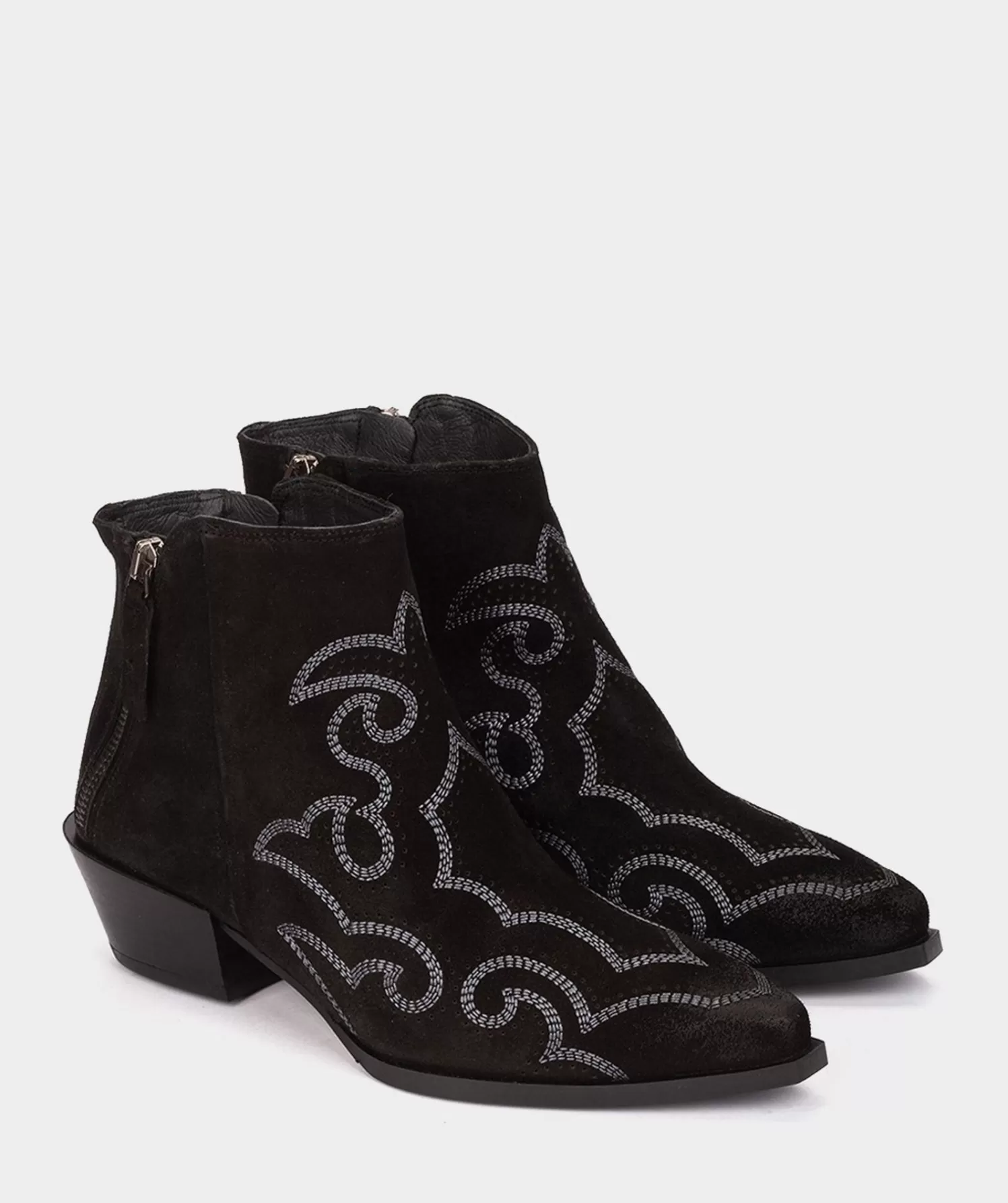 Ankle Boots | Pedro Miralles Ankle Boots Oiled Effect Leather Ankle Boots In Black Colour